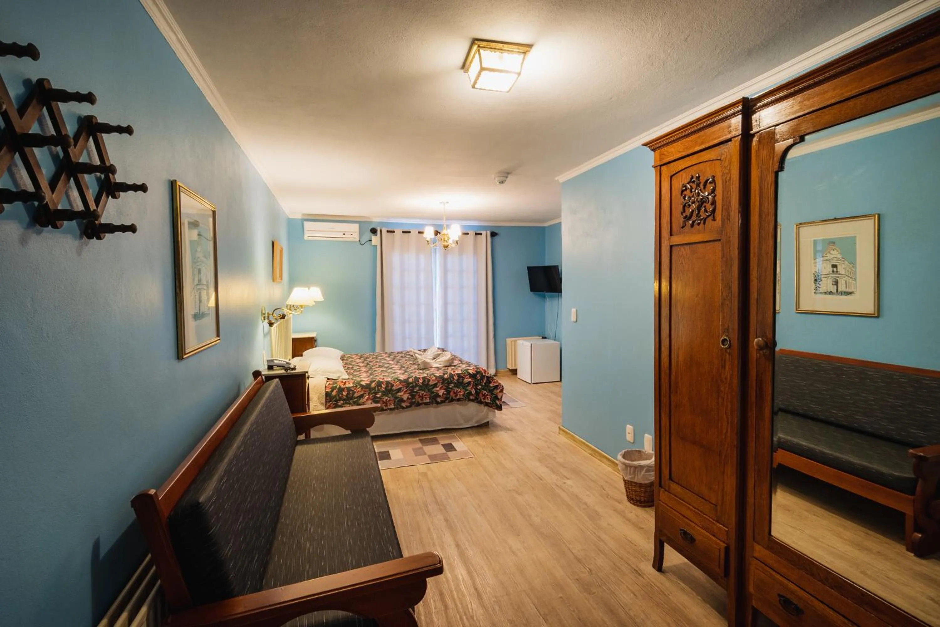 Bedroom in Pousada Casa Rosa