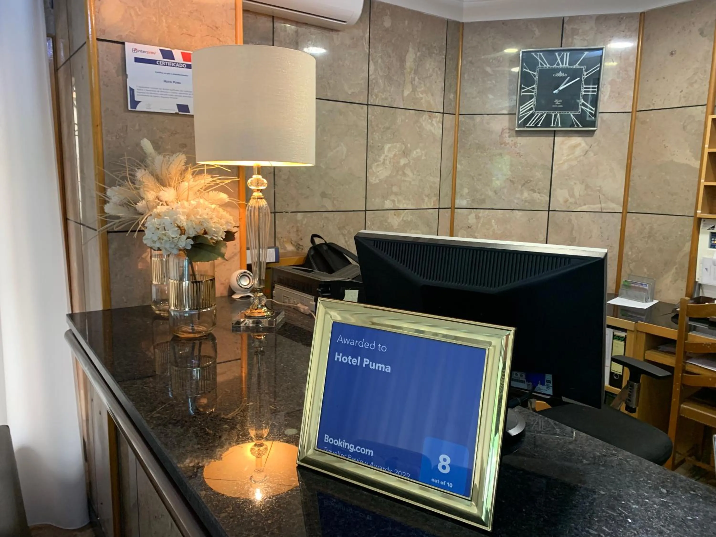 Living room in Hotel Puma