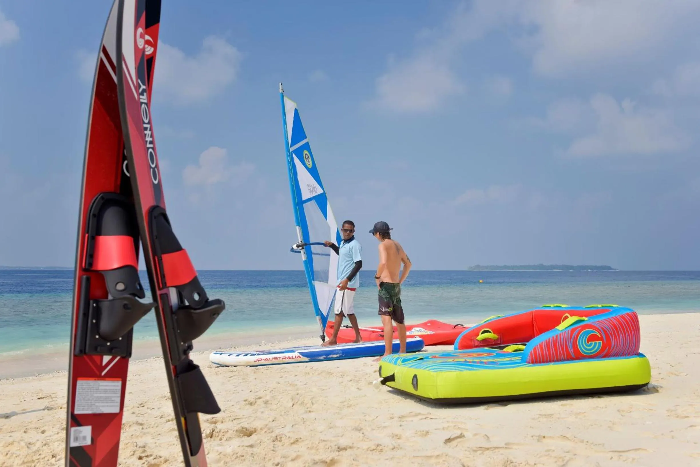 Windsurfing in Dreamland Maldives Resort