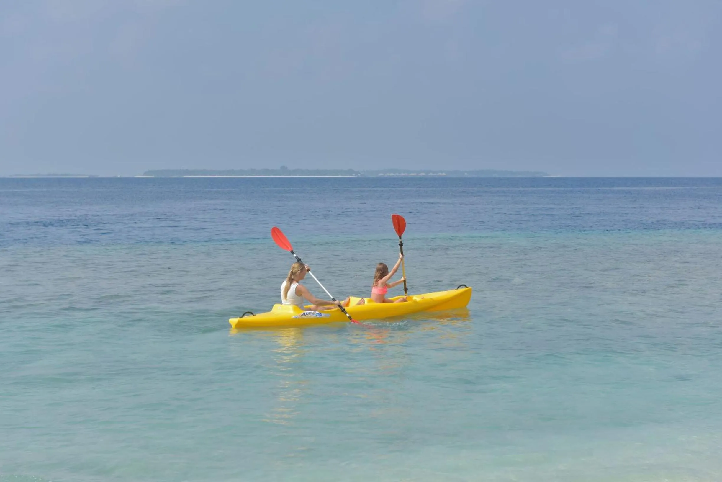 Canoeing in Dreamland Maldives Resort
