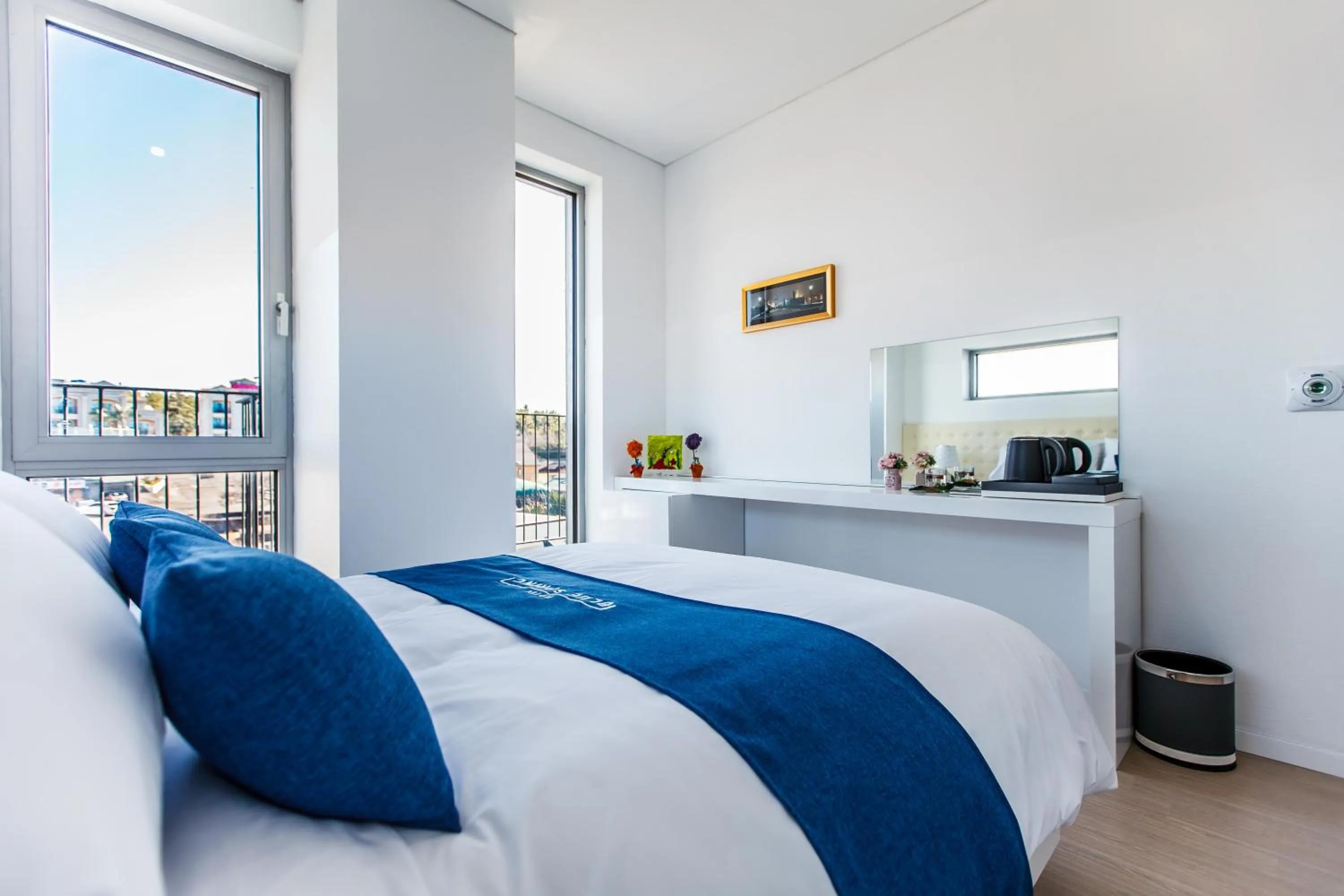 Bed in Blue Spring Hotel