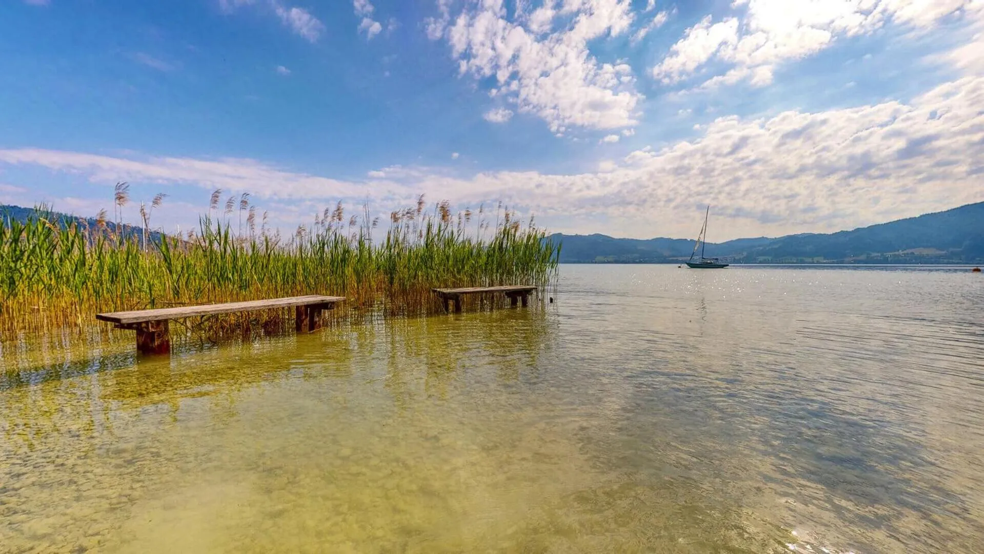 Beach in Hotel Haberl - Attersee