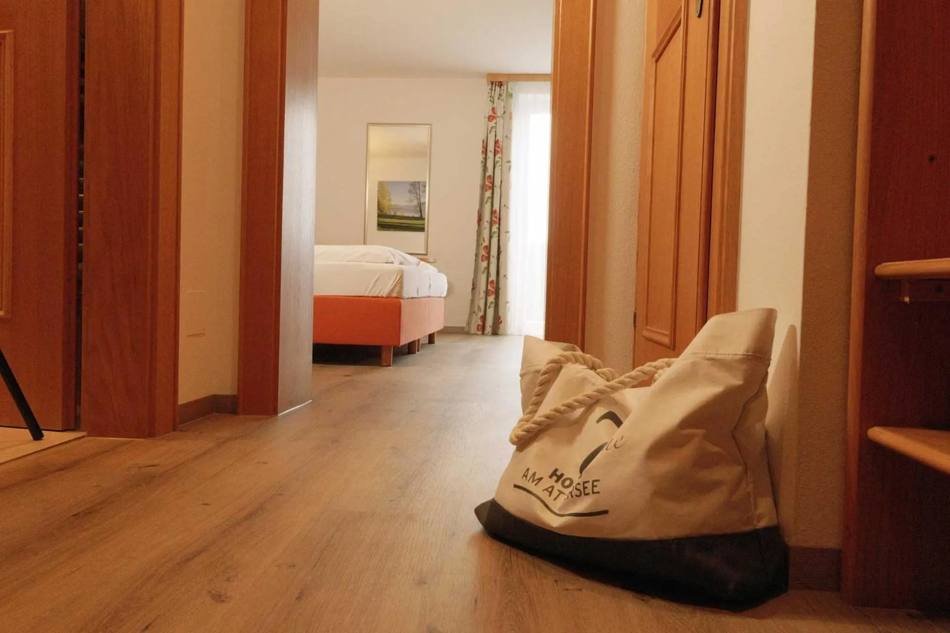 Photo of the whole room, Bed in Hotel Haberl - Attersee