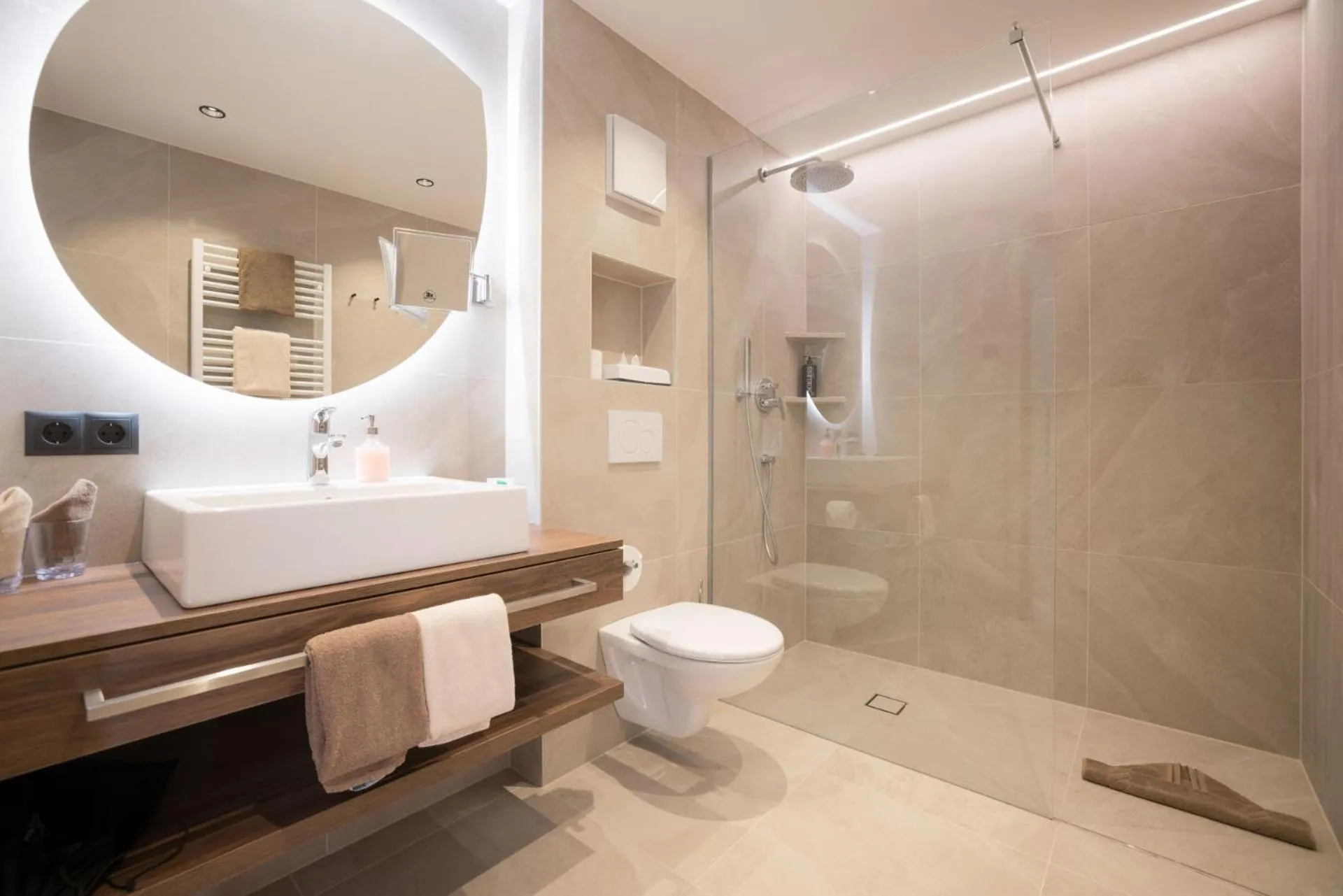 Shower in Hotel Haberl - Attersee