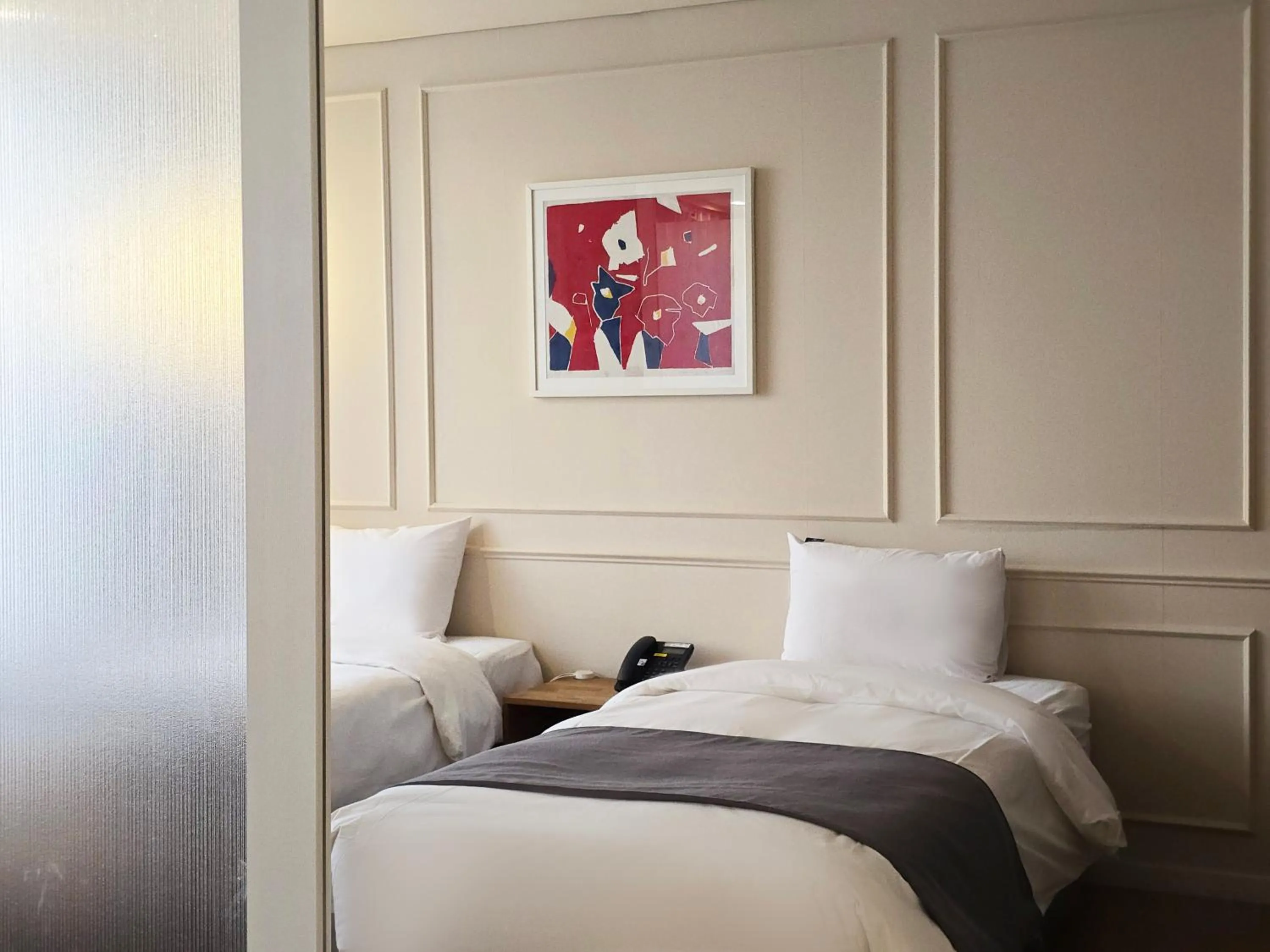 Bedroom, Bed in JK Blossom Hotel