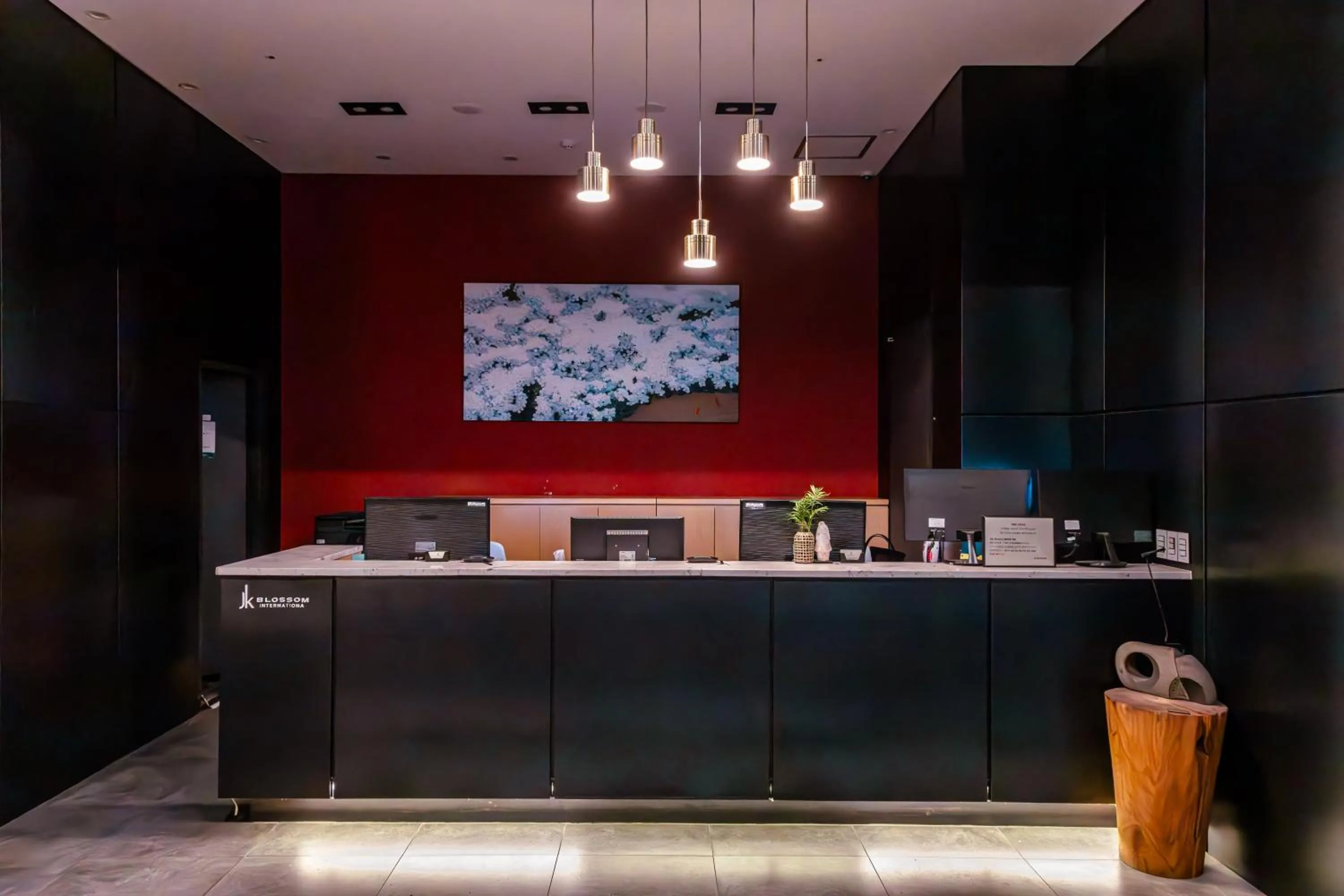 Lobby or reception in JK Blossom Hotel