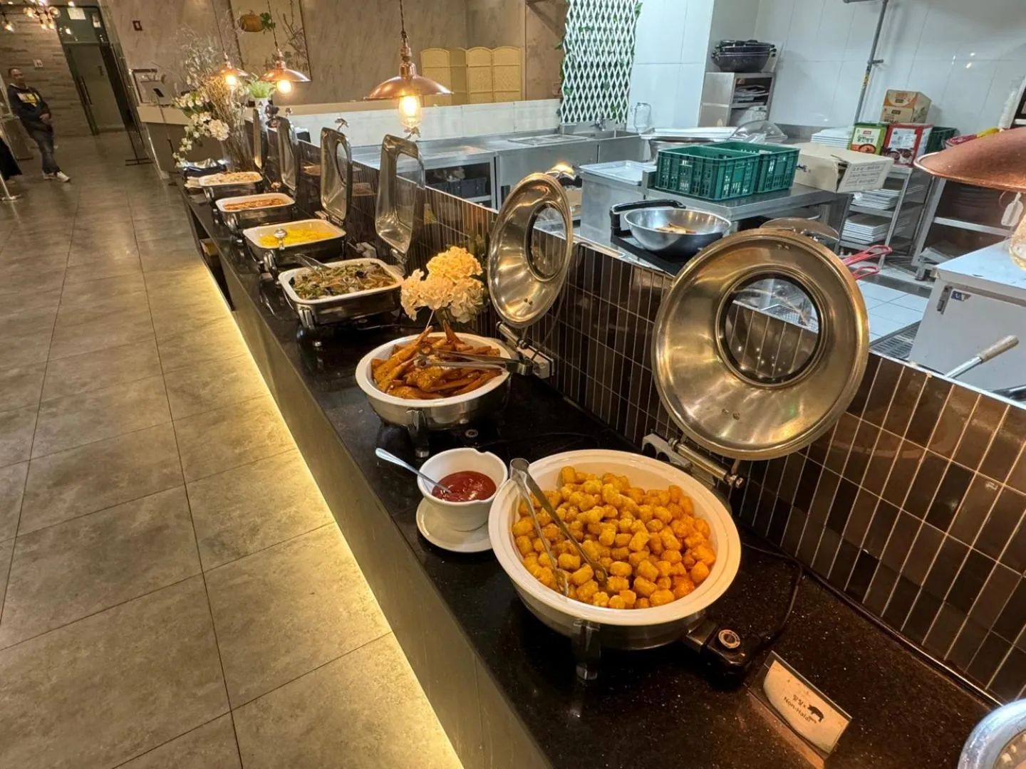 Breakfast in JK Blossom Hotel