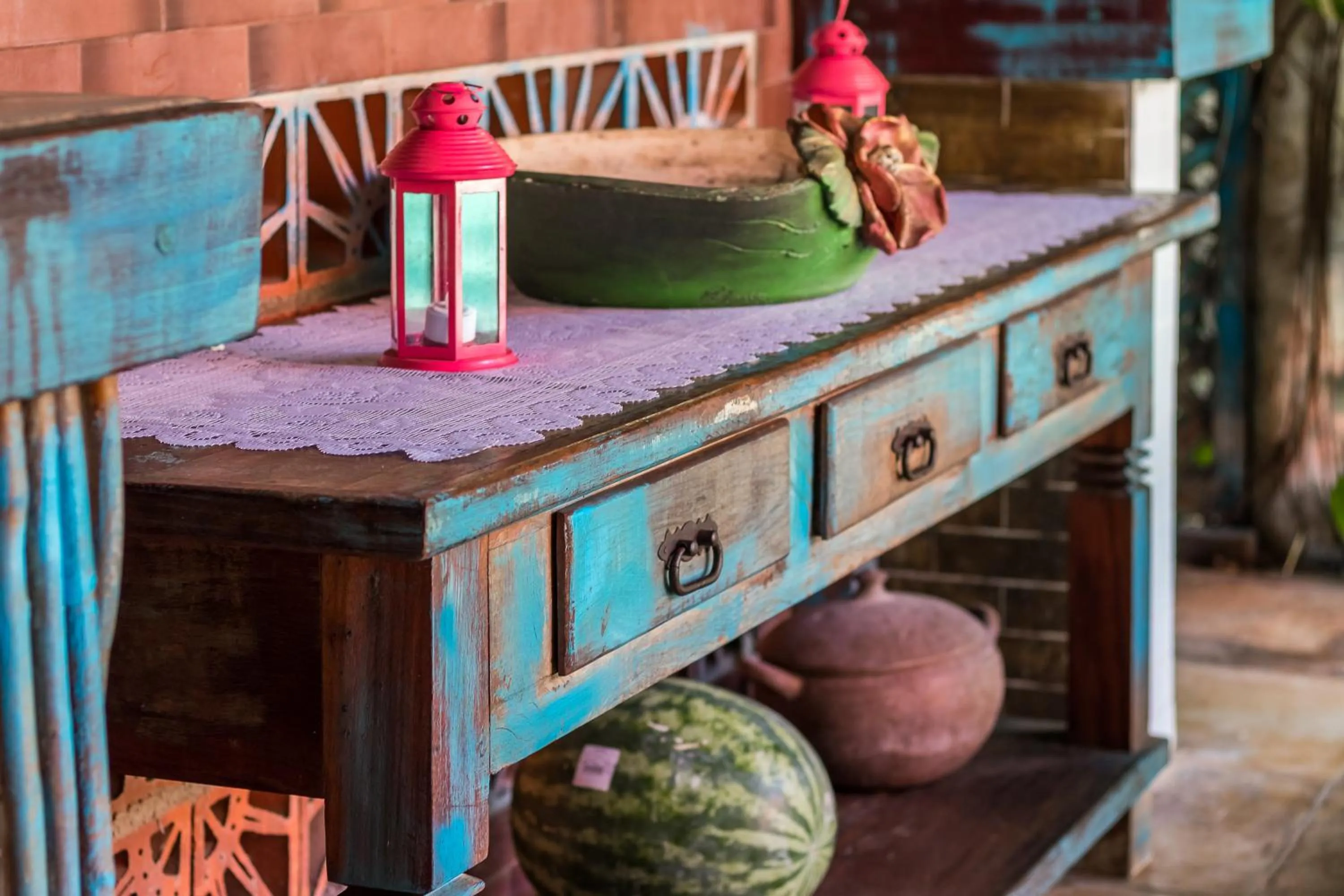 Decorative detail in Hotel de Charme Castelinho