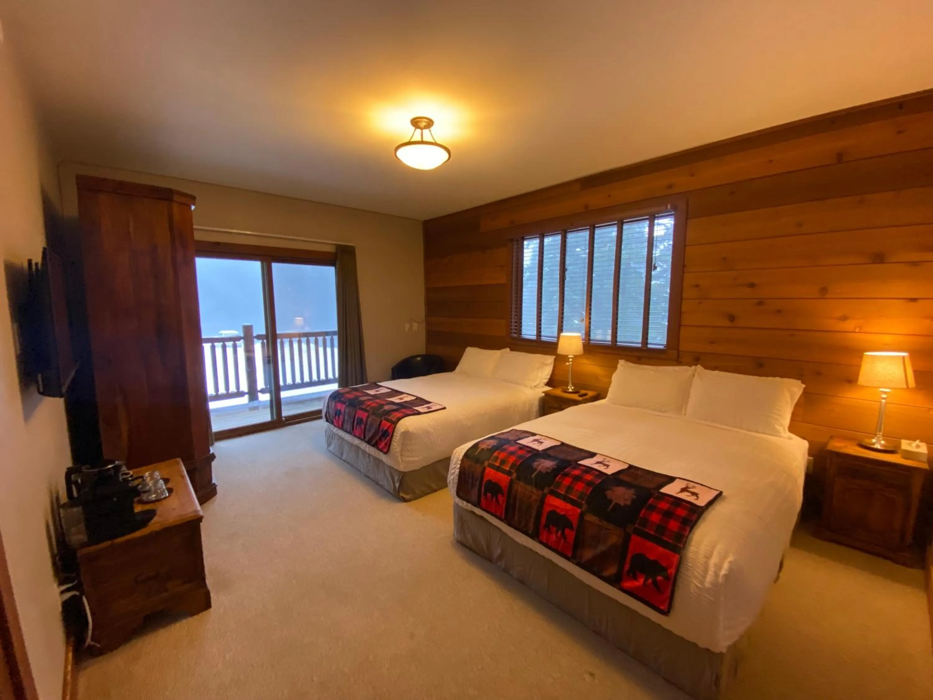 Bed in Winston Lodge