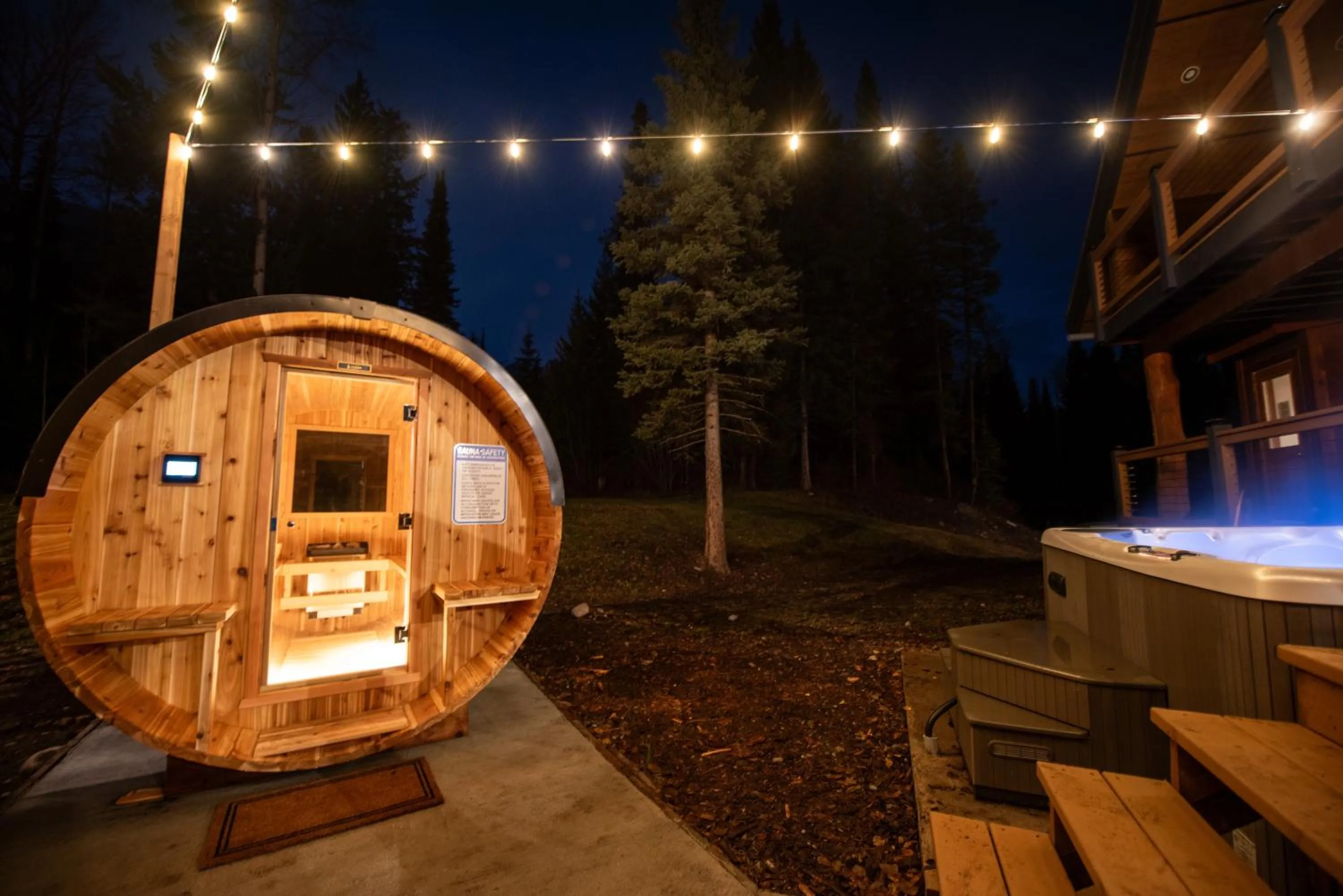 Patio in Winston Lodge
