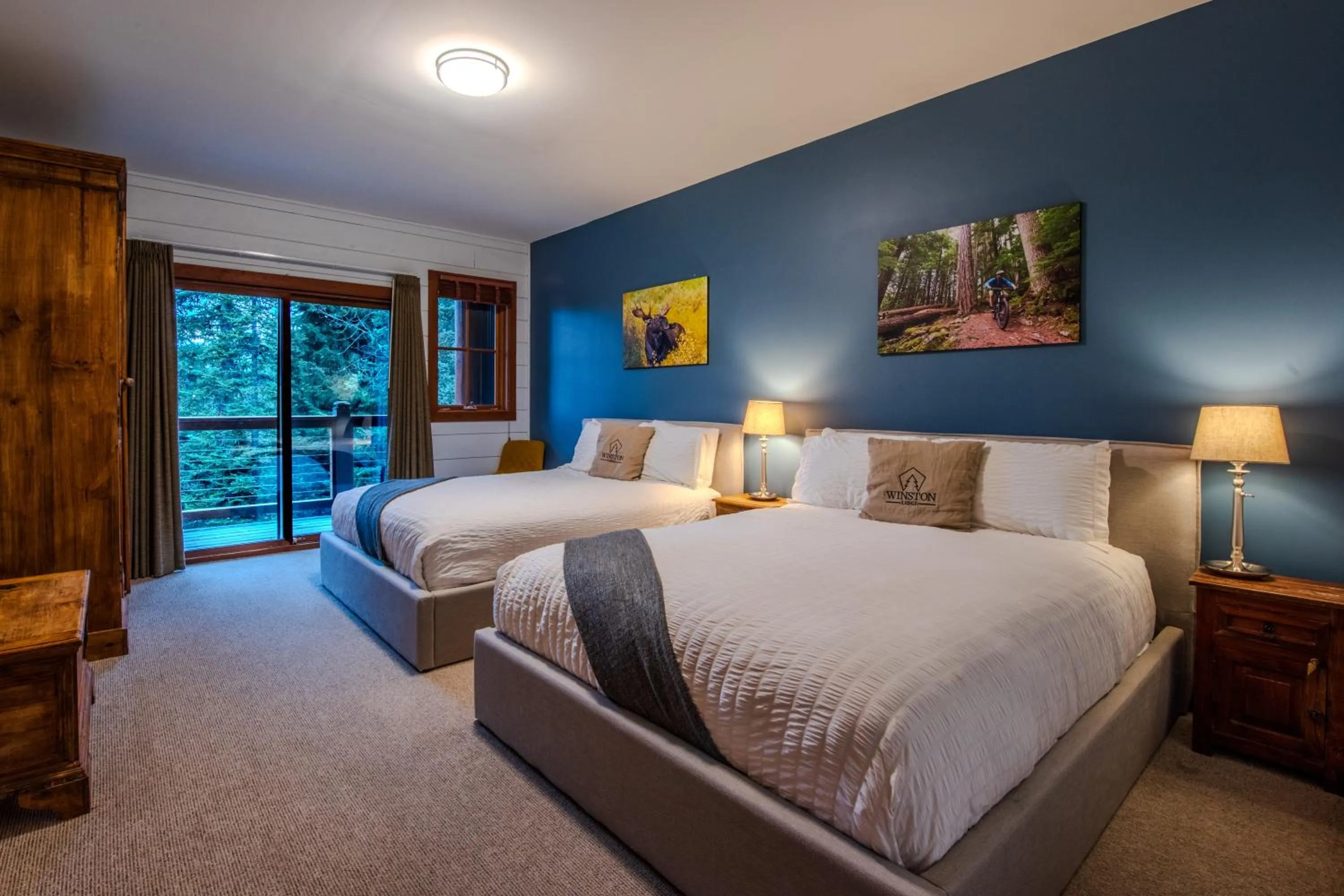 Bed in Winston Lodge