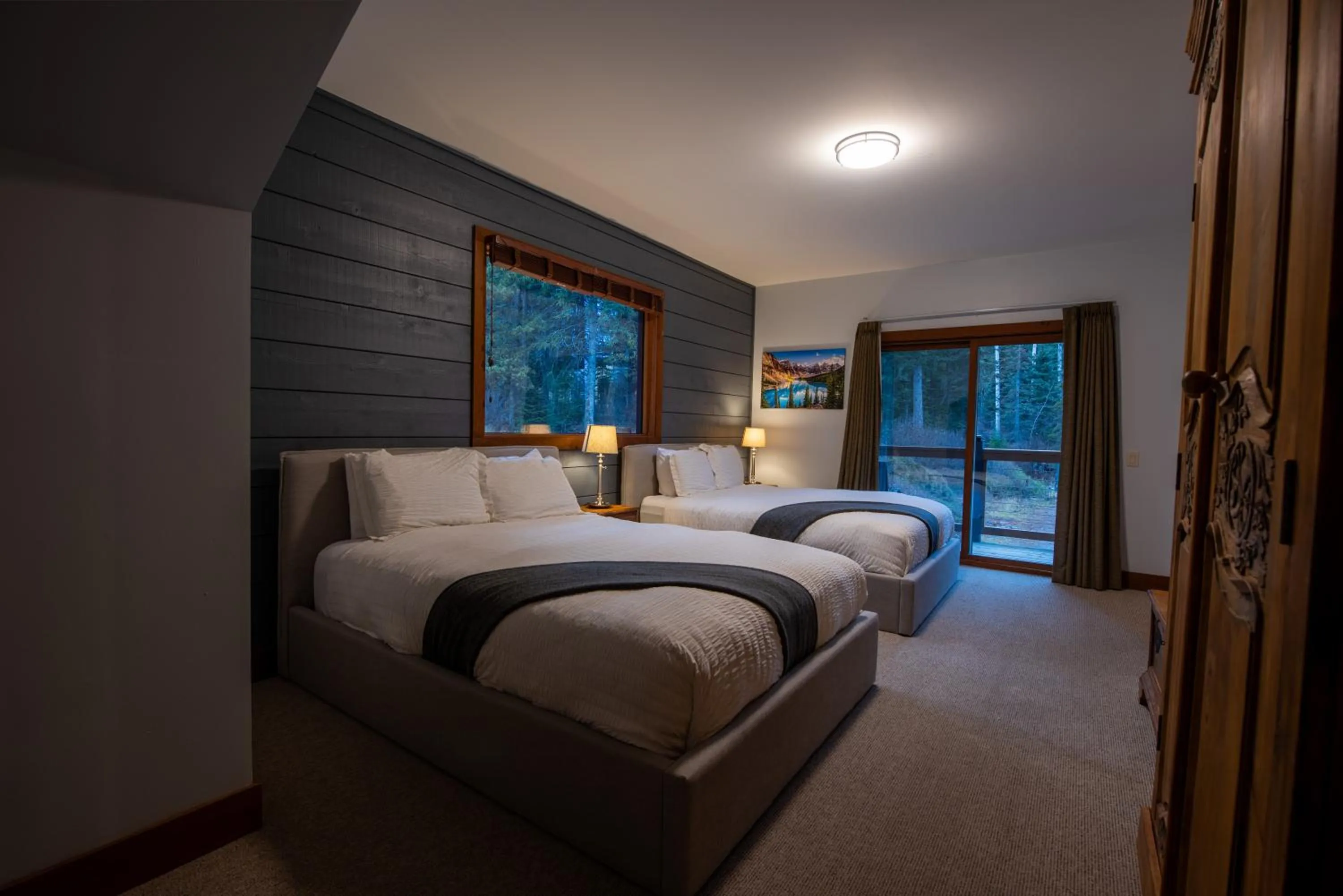 Bedroom, Bed in Winston Lodge