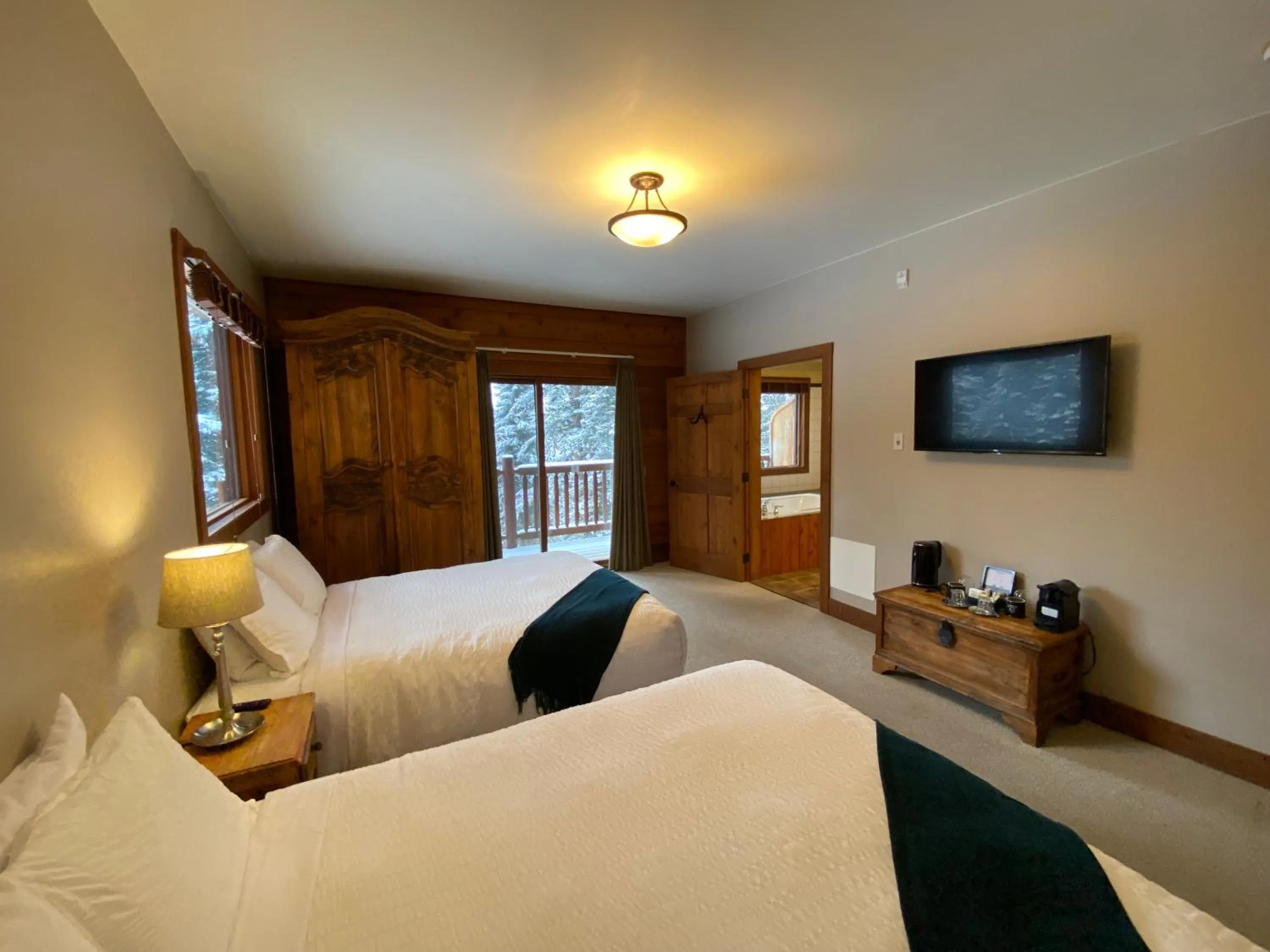 Bed in Winston Lodge