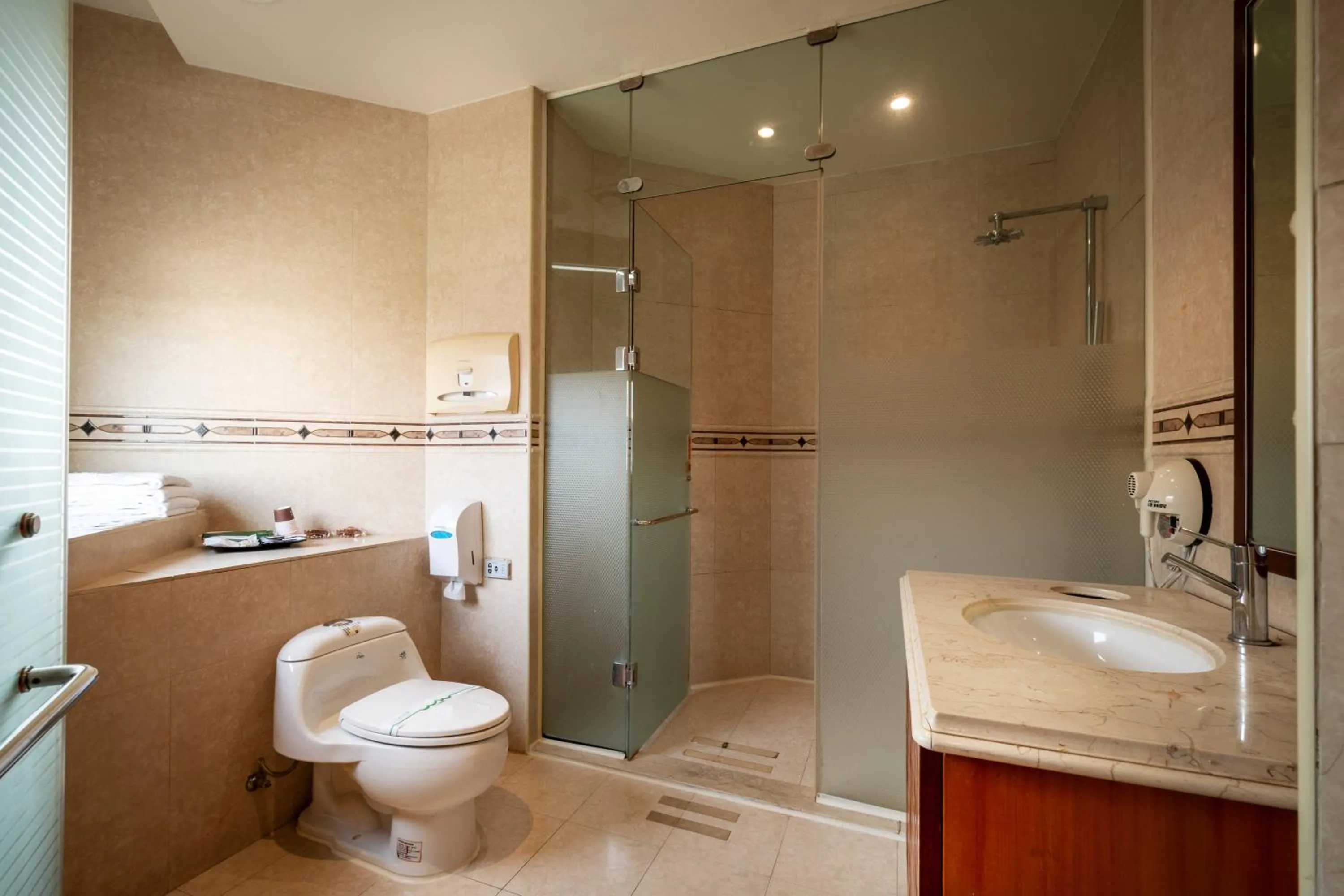 Toilet in 國妃鷹堡時尚健康館King & Princess Motel