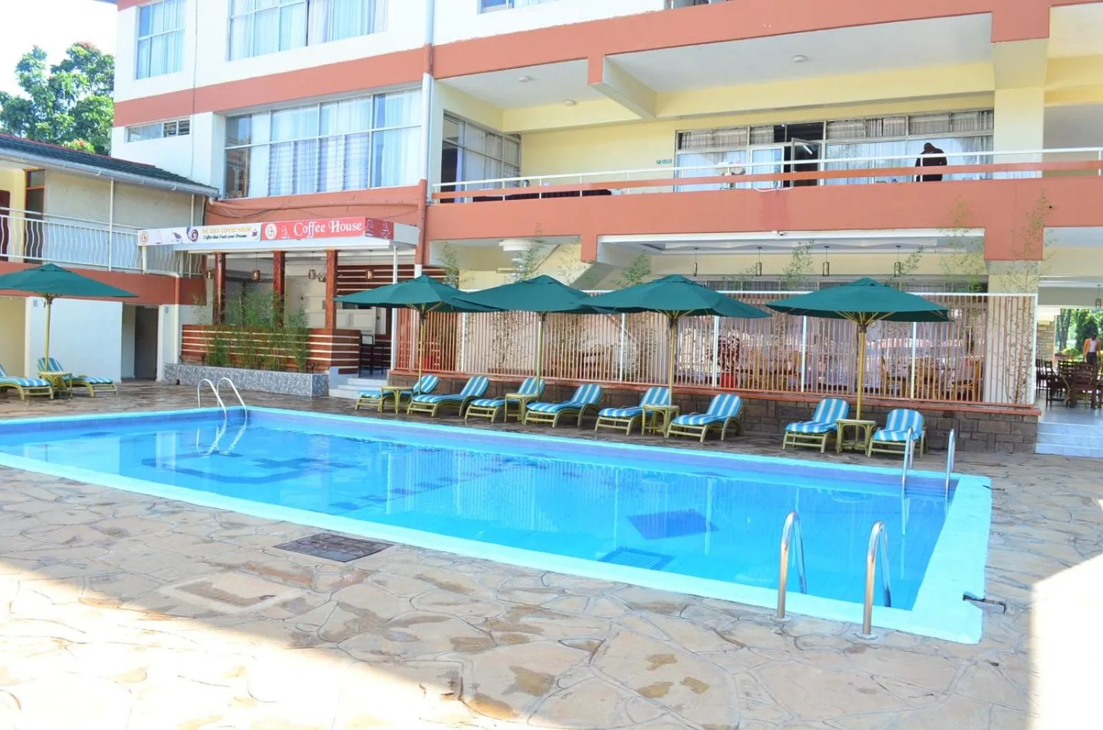 Swimming pool in Golf Hotel Kakamega
