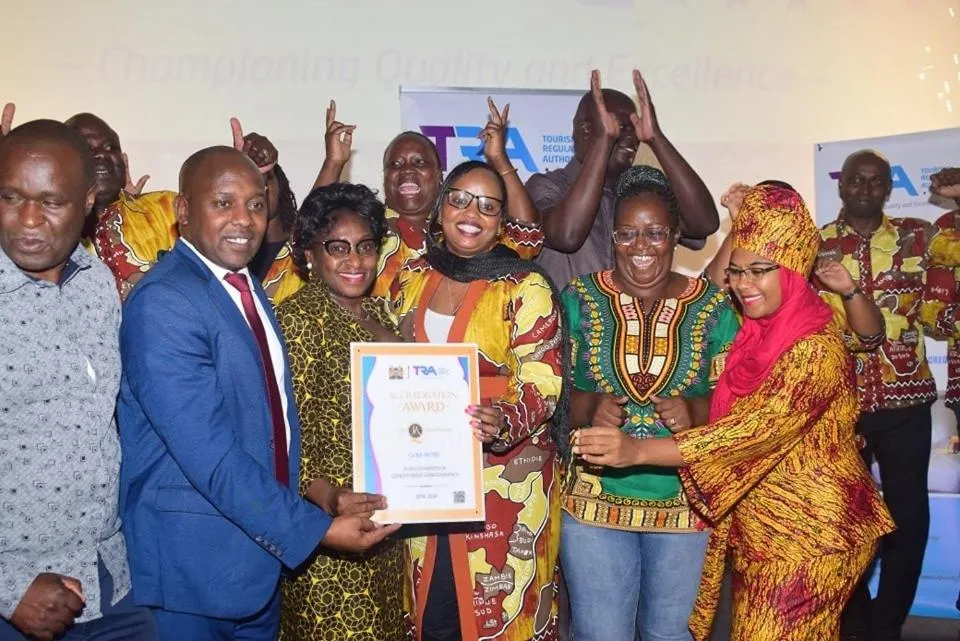 People in Golf Hotel Kakamega