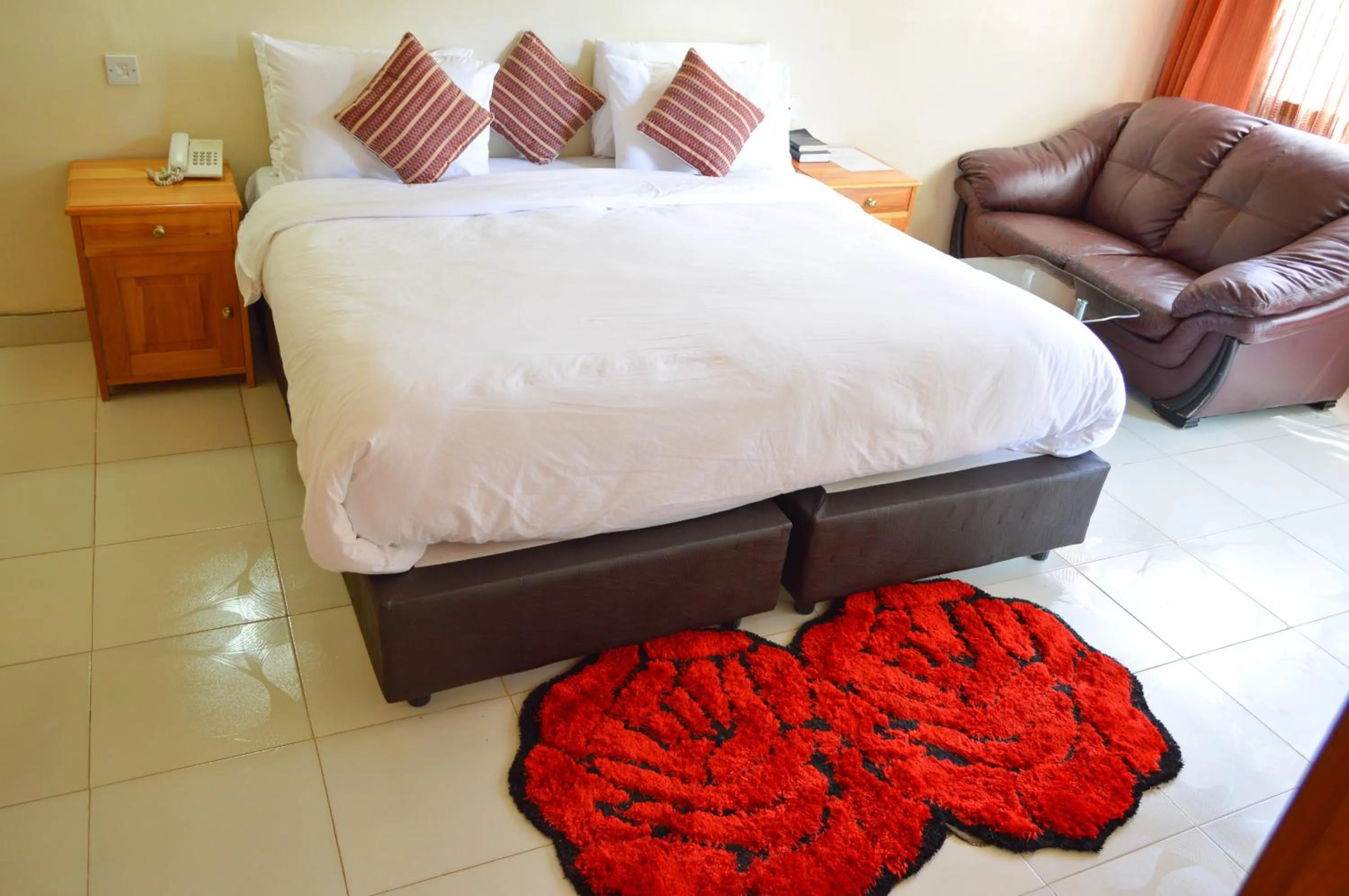 Bed in Golf Hotel Kakamega