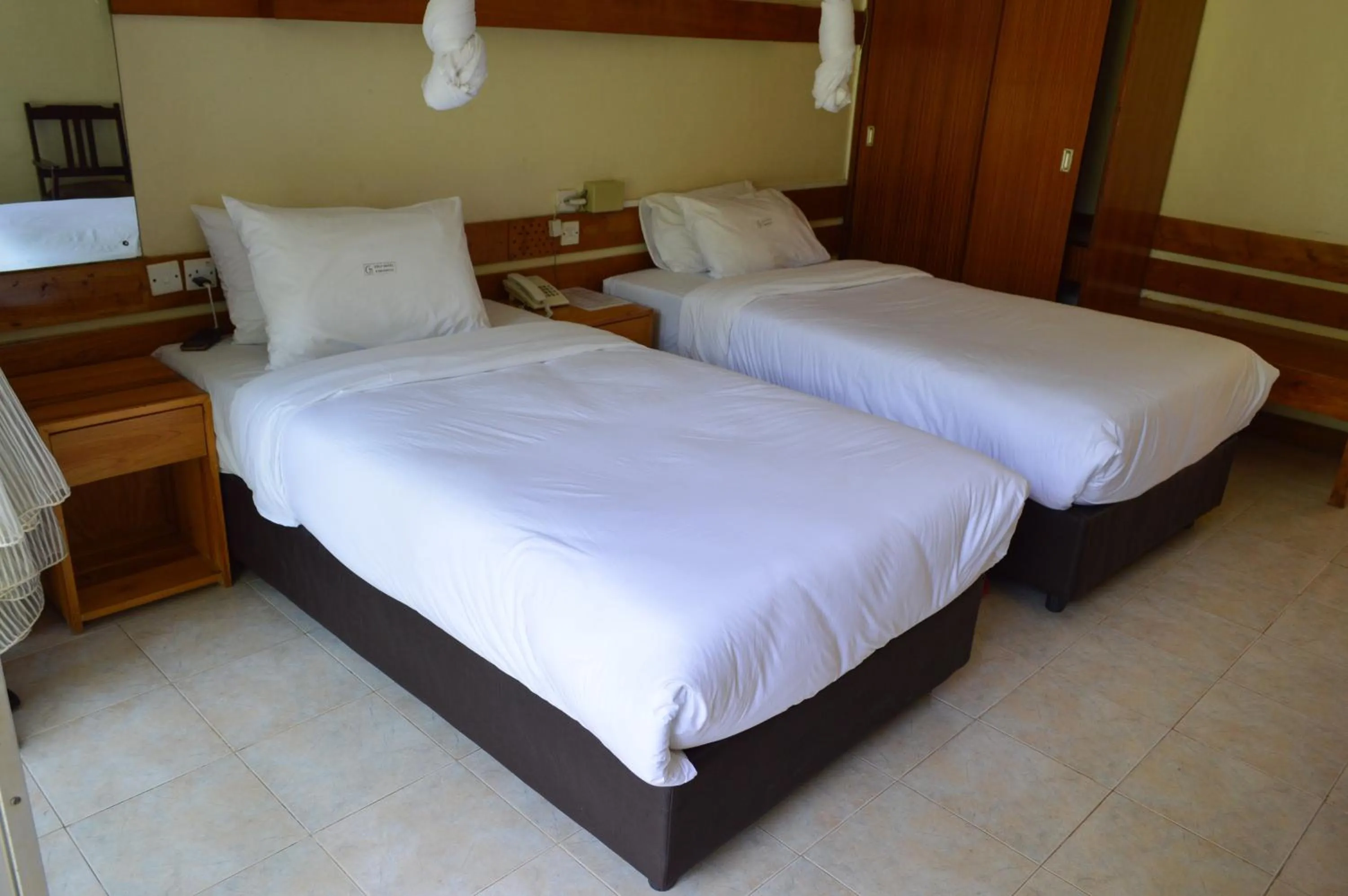 Bed in Golf Hotel Kakamega