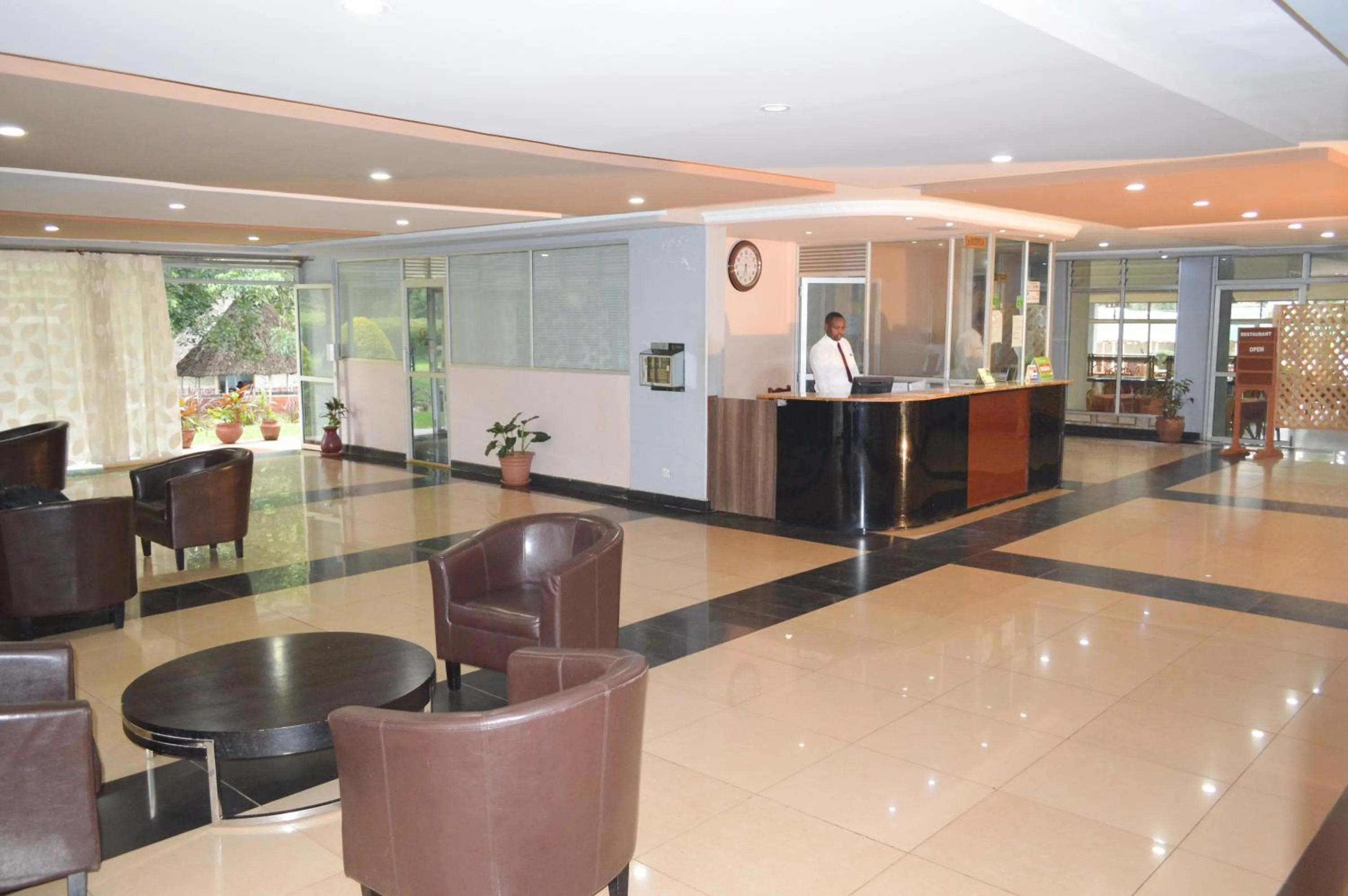 Lobby or reception in Golf Hotel Kakamega