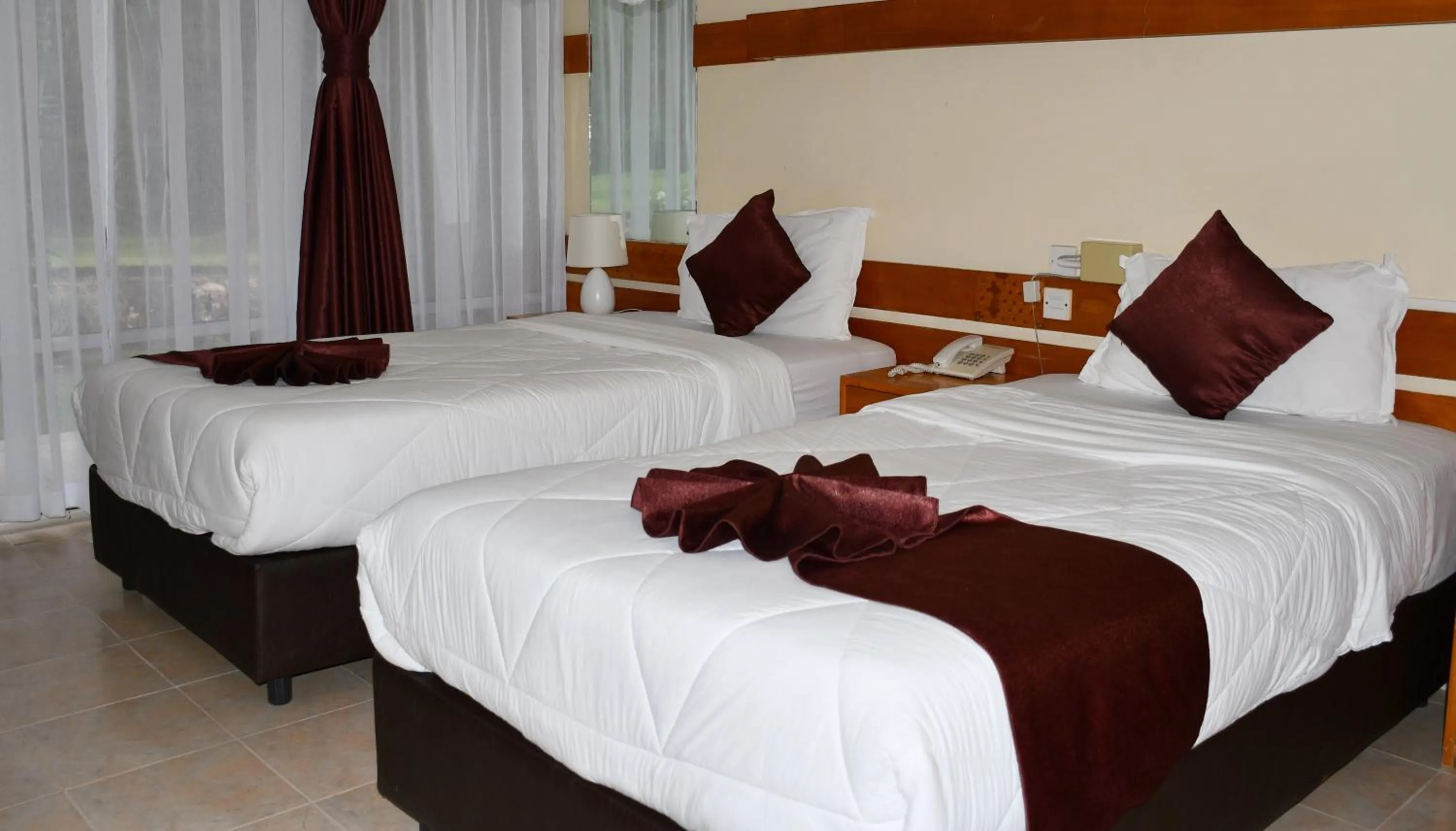 Bed in Golf Hotel Kakamega