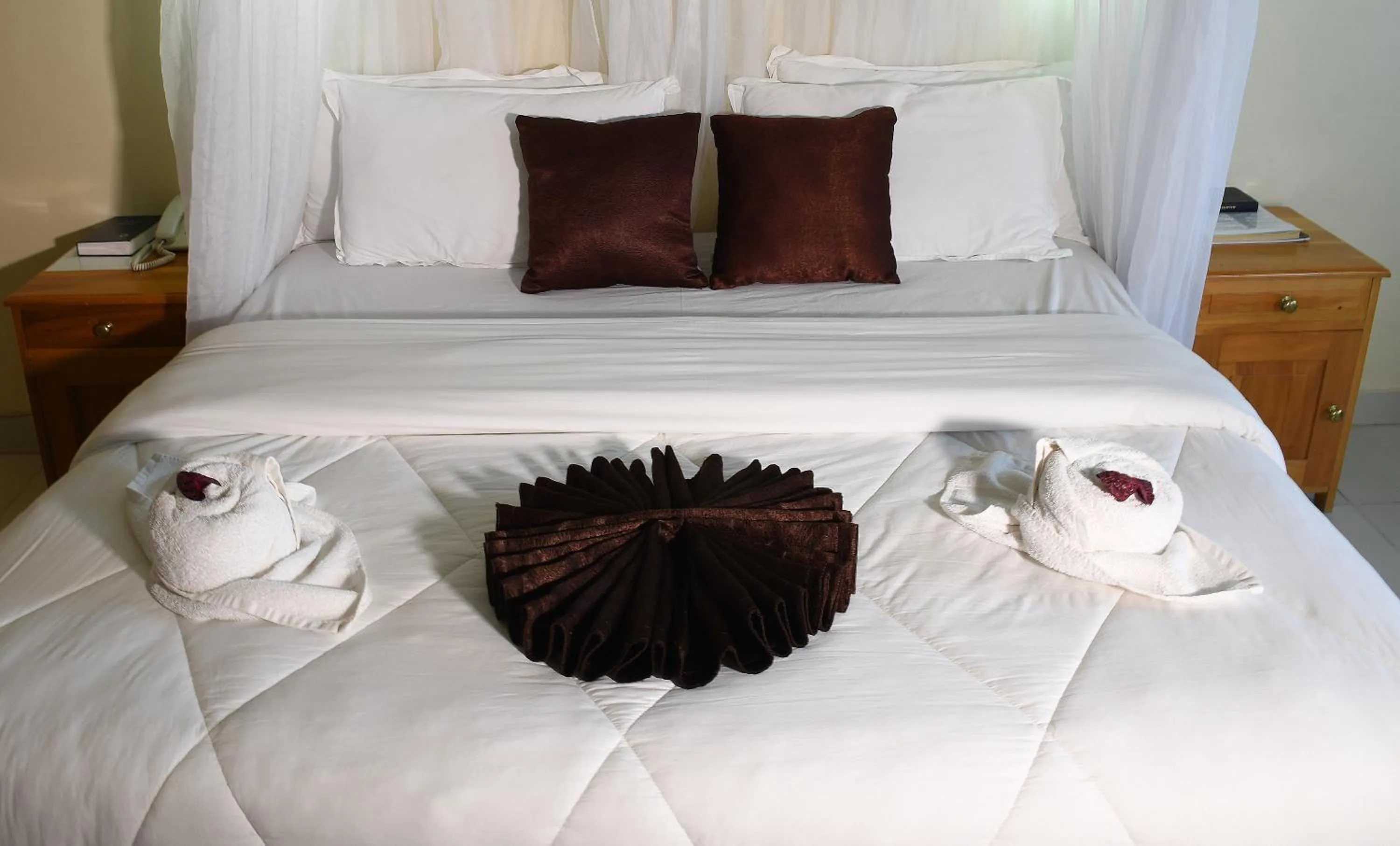 Bed in Golf Hotel Kakamega