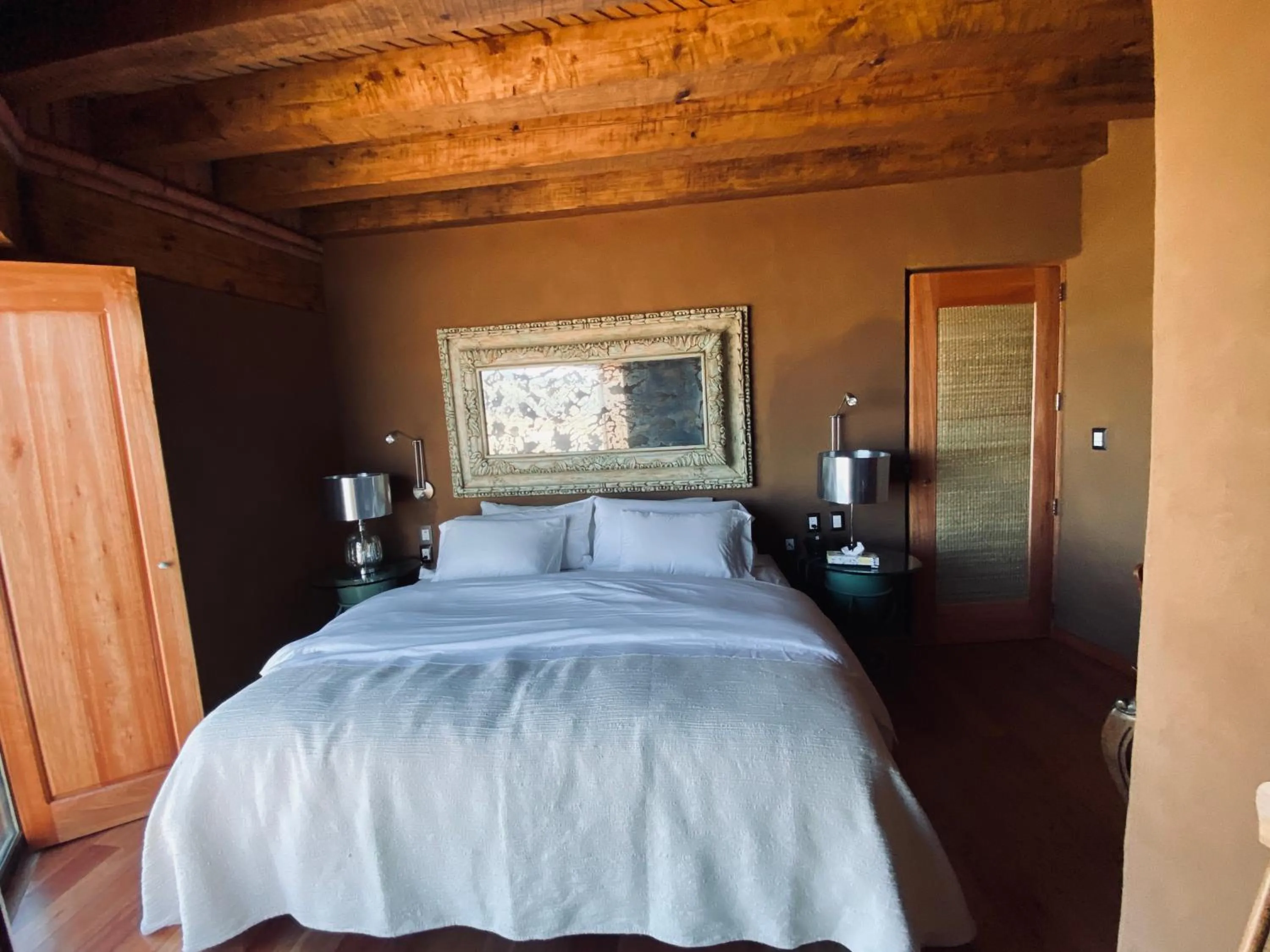 Bed in Hacienda Ucazanaztacua