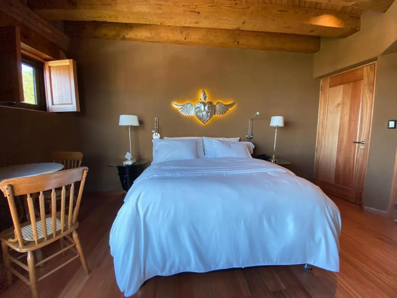 Bed in Hacienda Ucazanaztacua