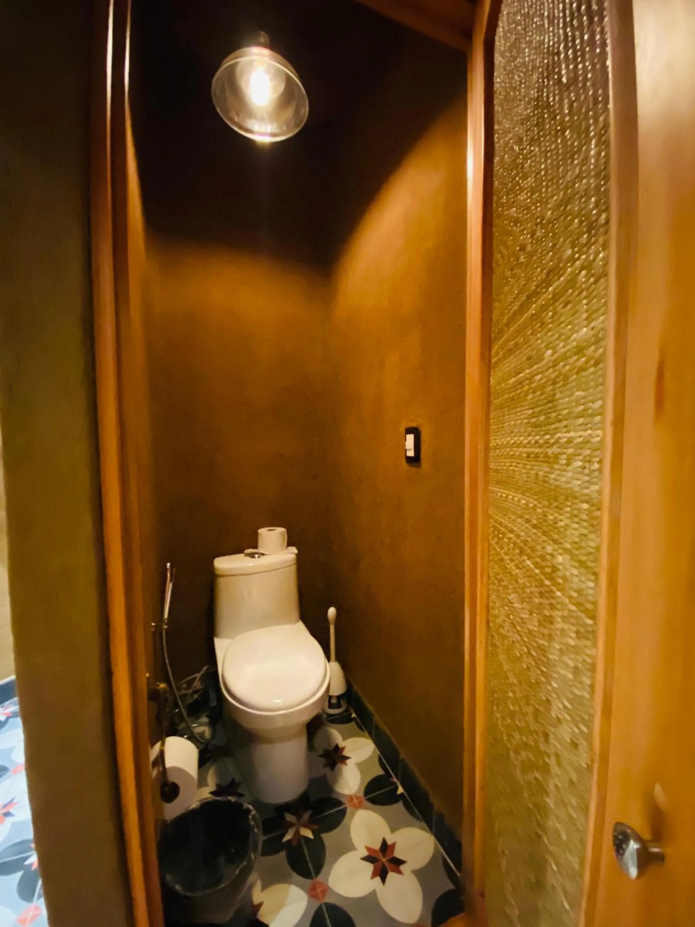 Bathroom in Hacienda Ucazanaztacua