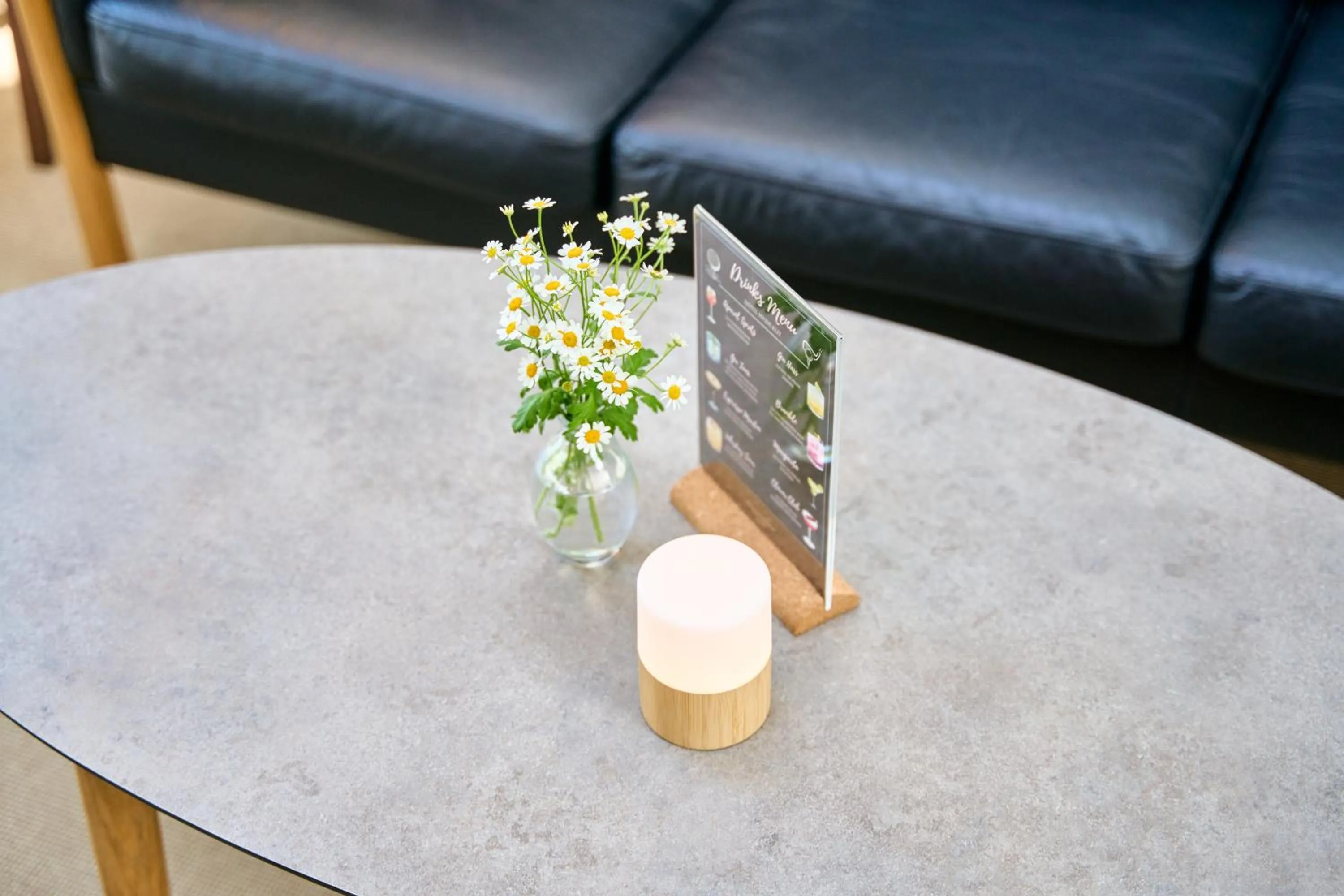 Seating area in Hotel Hvide Klit