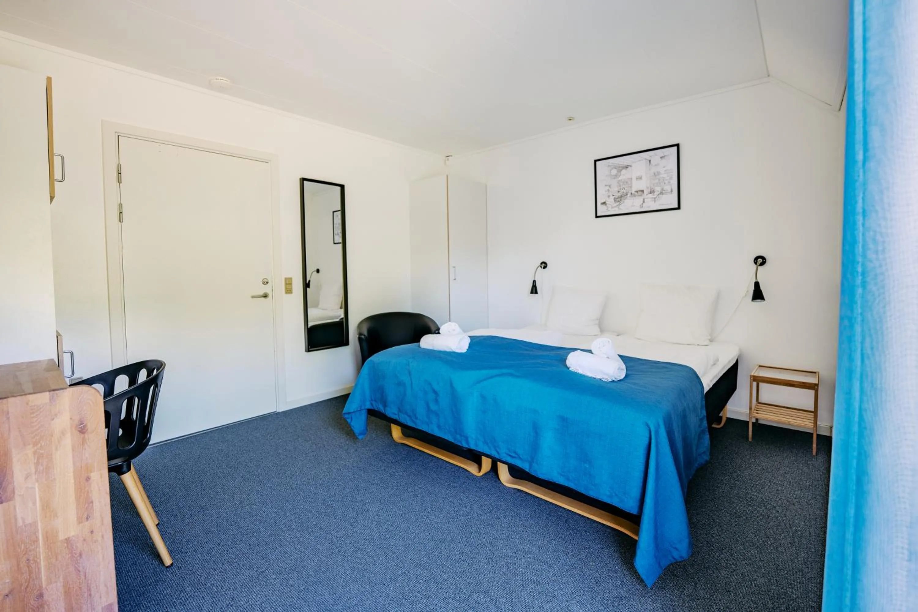 Bedroom in Hotel Hvide Klit