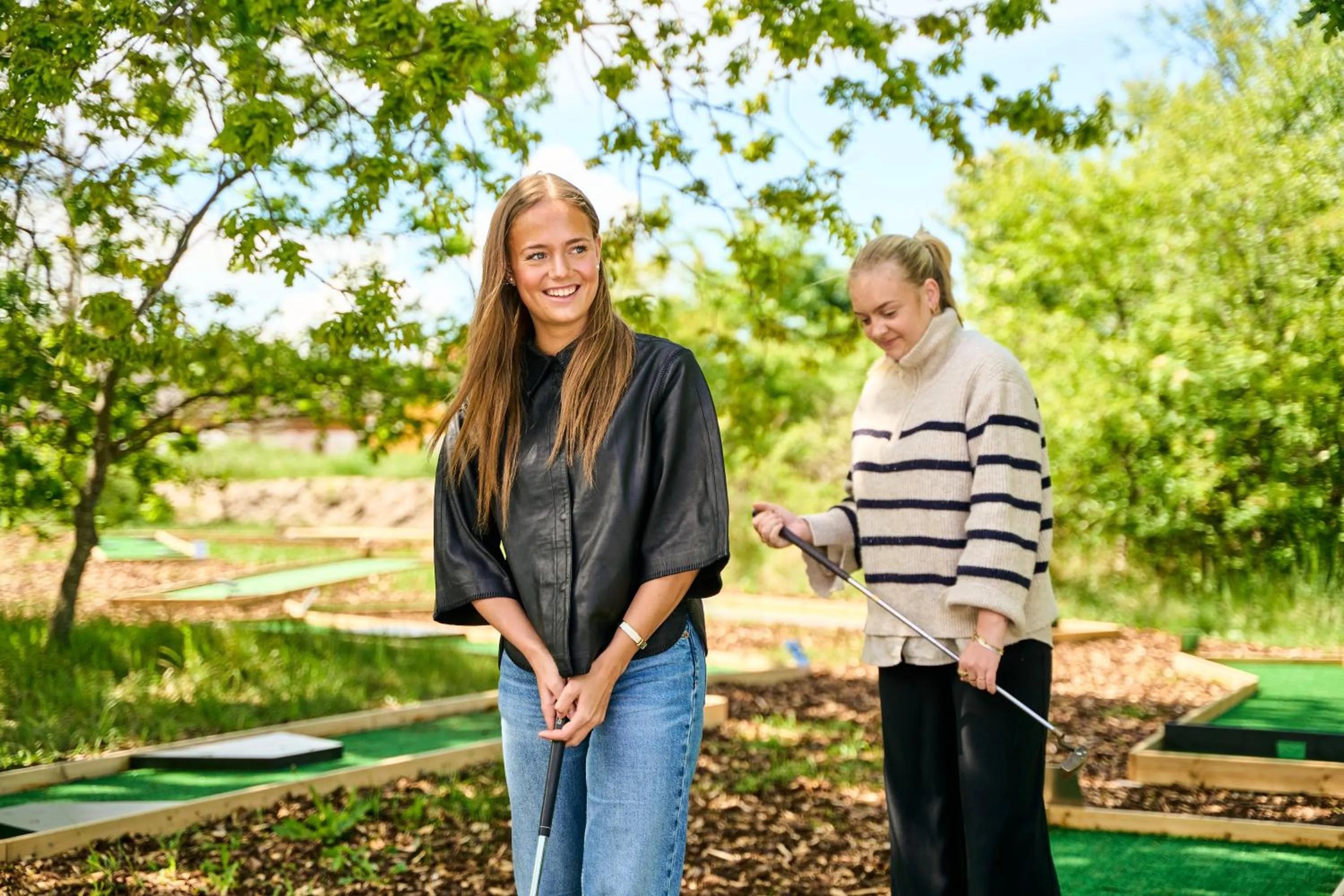 Minigolf in Hotel Hvide Klit