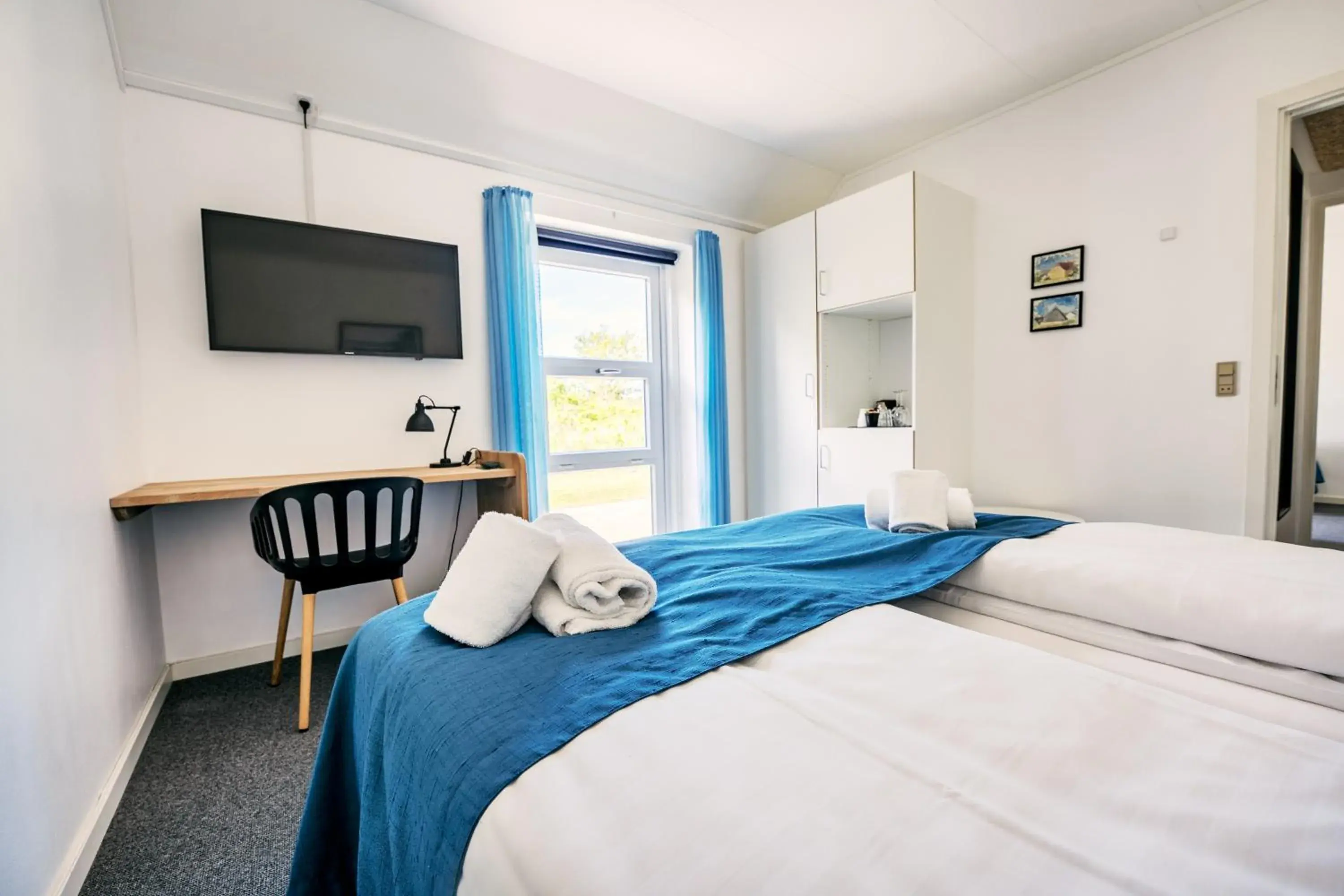 Double Room with Terrace in Hotel Hvide Klit Double Room with Terrace in Hotel Hvide Klit