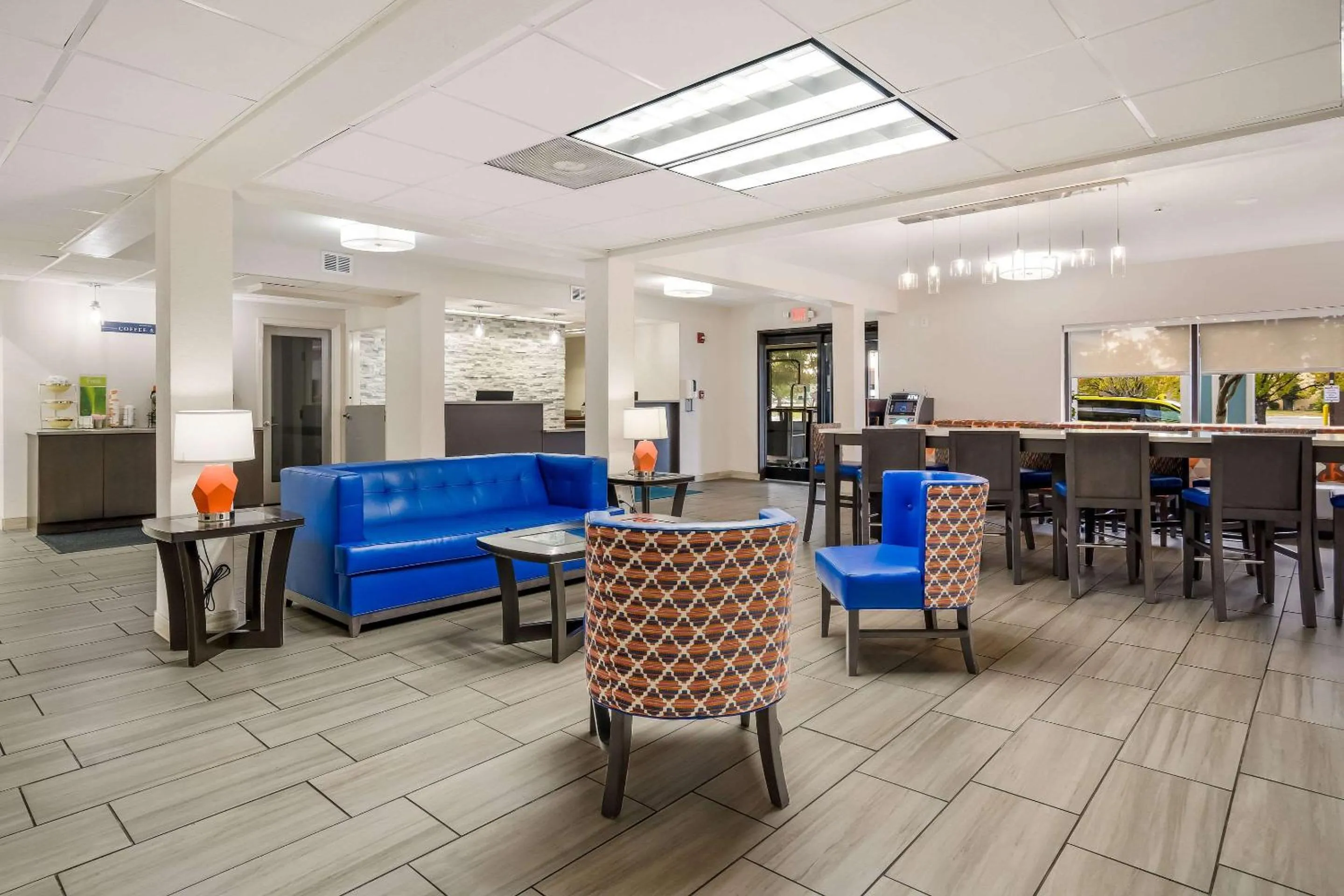 Lobby or reception in Quality Inn Jacksonville near Camp Lejeune