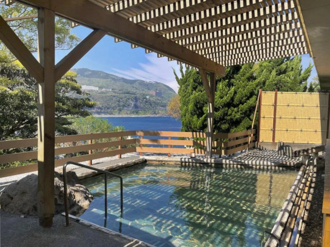 Hot Spring Bath in Itoen Hotel Inatori