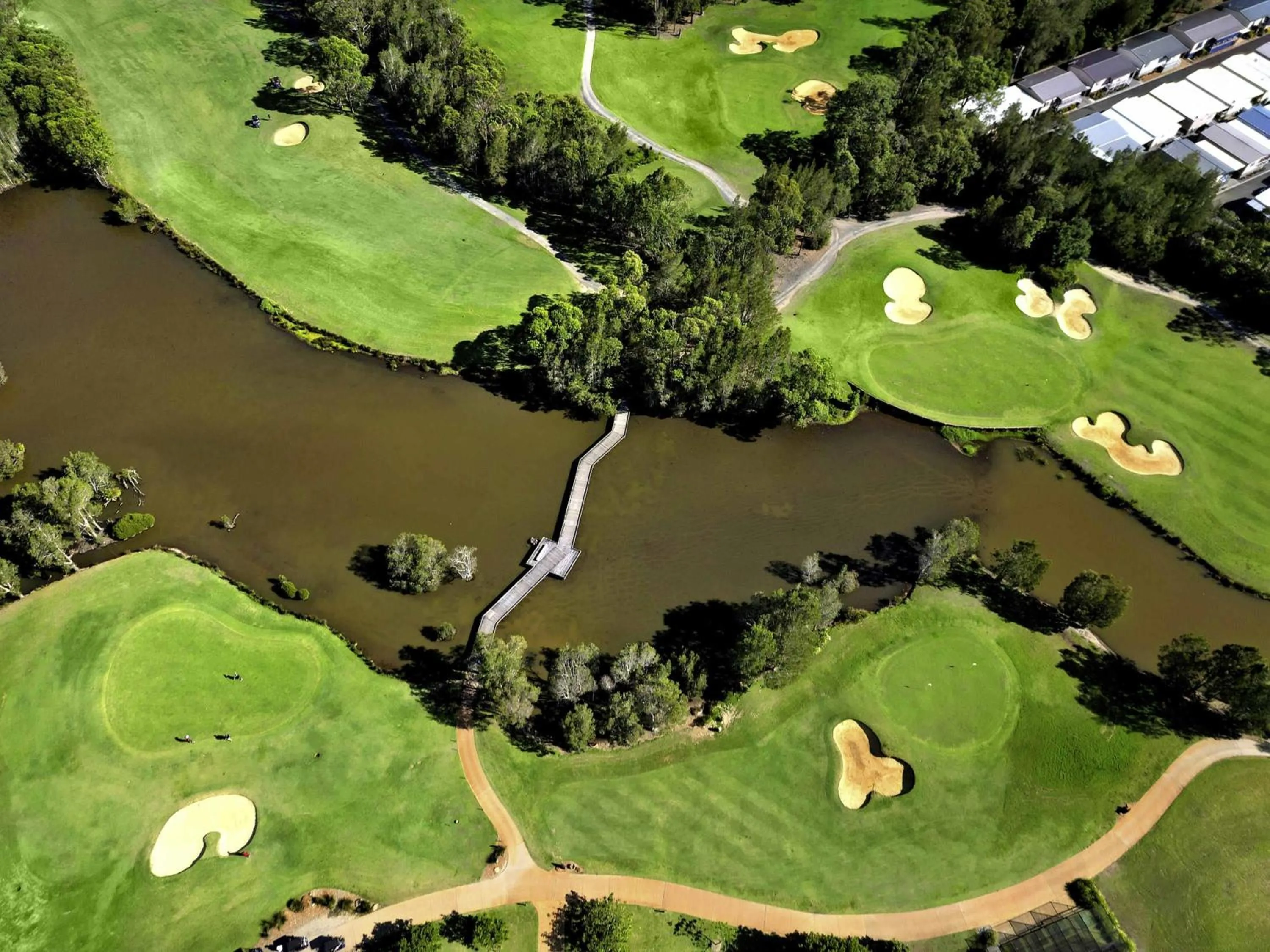 Golfcourse in Mercure Kooindah Waters Central Coast