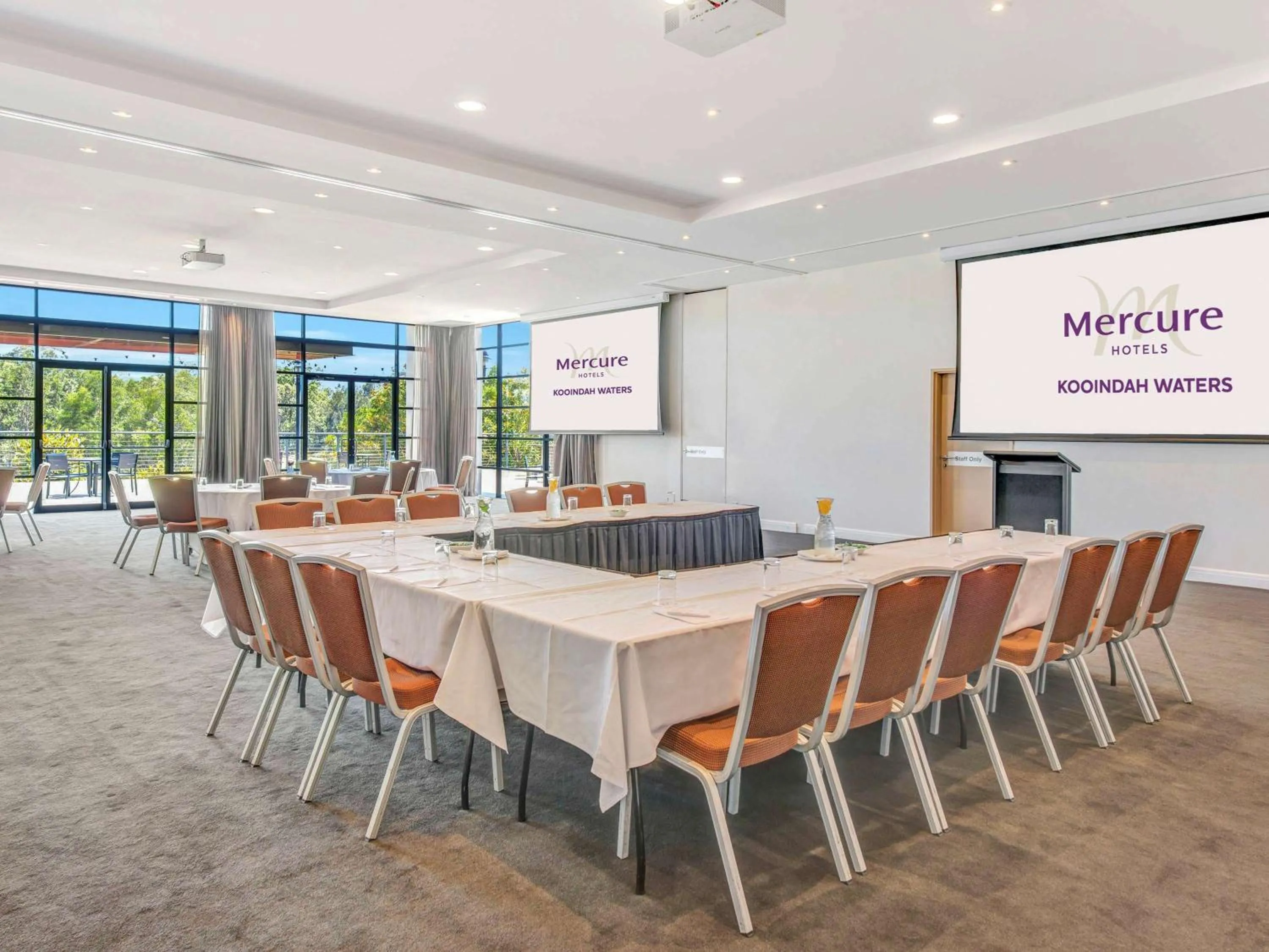 On site in Mercure Kooindah Waters Central Coast