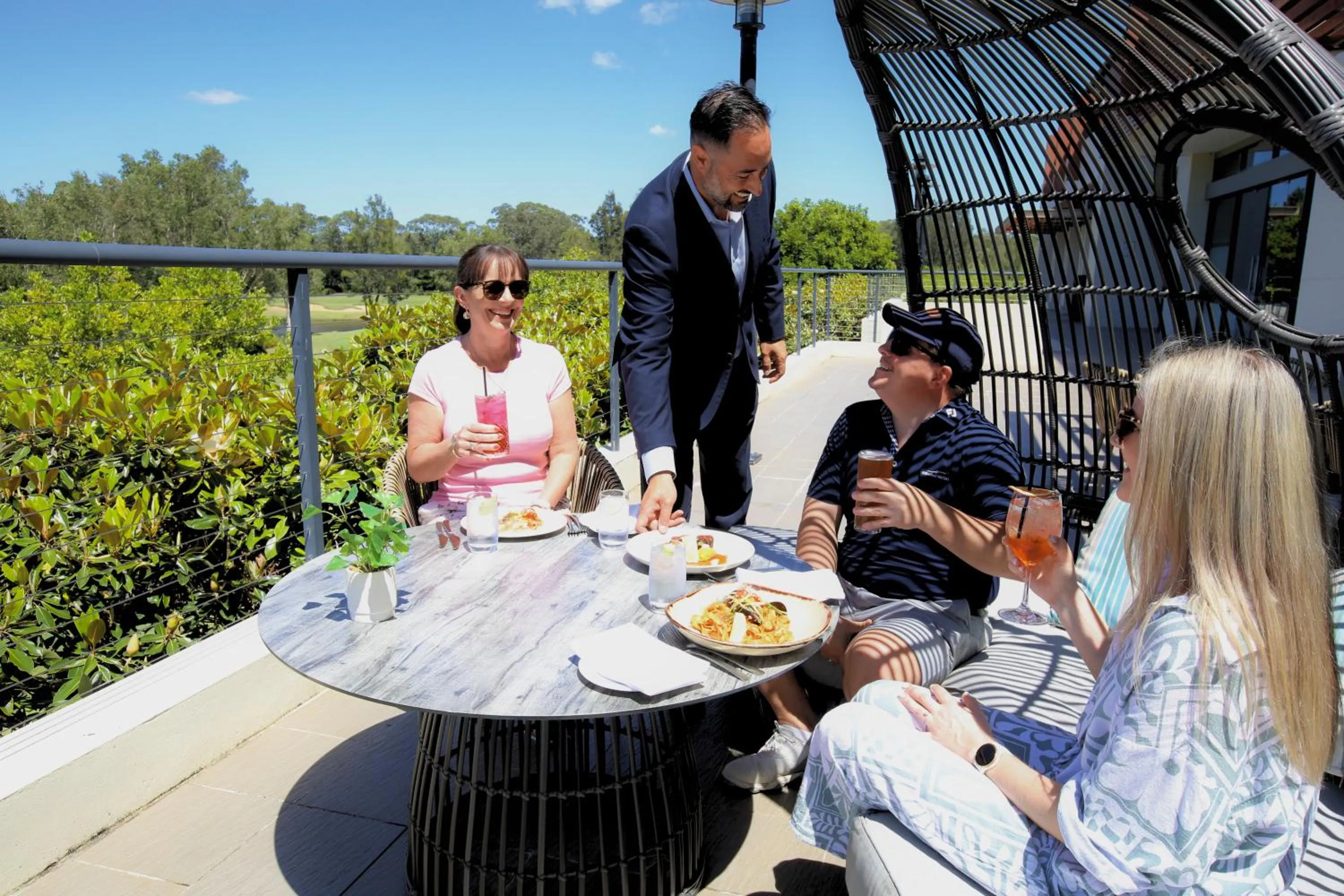 Balcony/Terrace in Mercure Kooindah Waters Central Coast