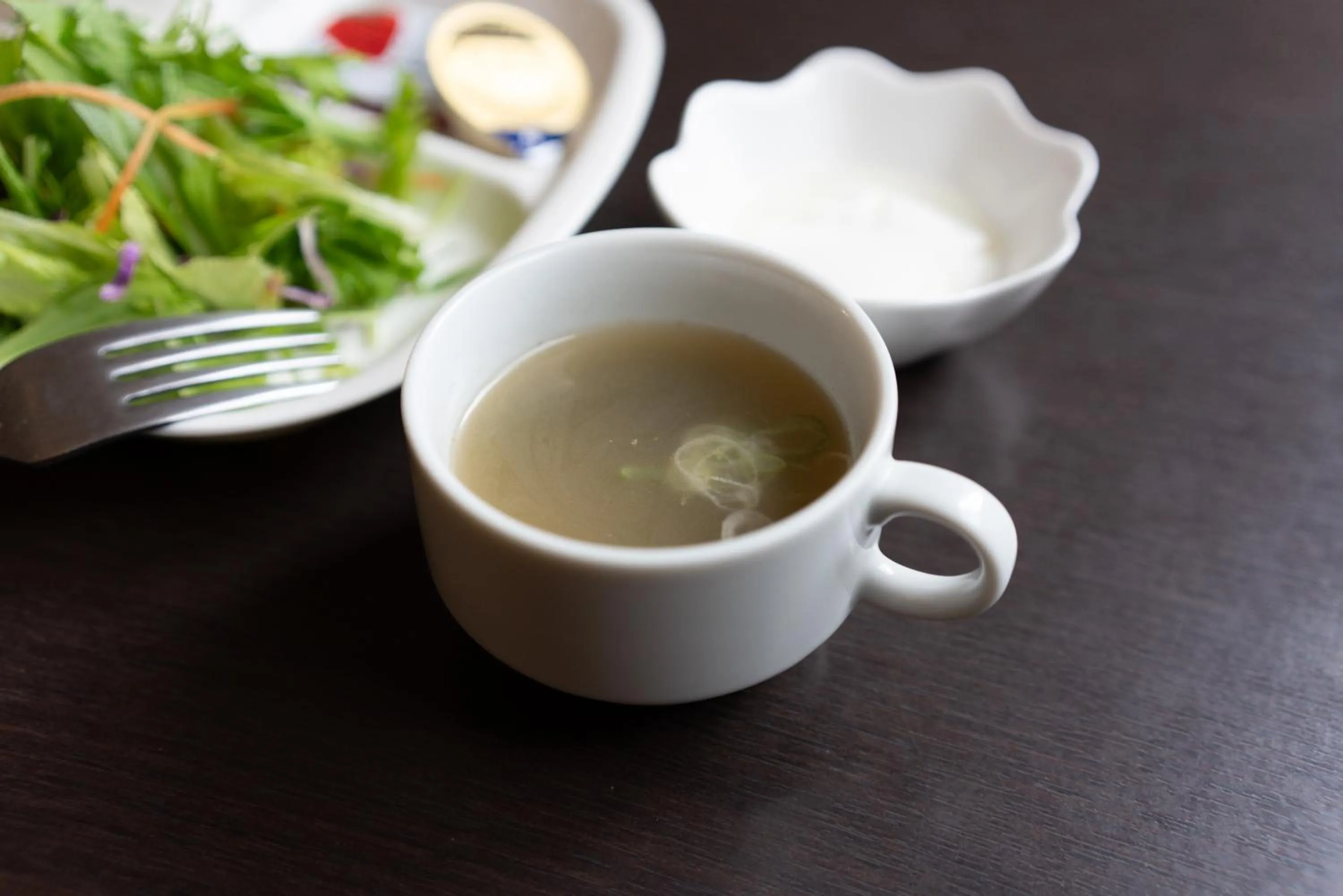 Food and drinks in Hotel Monzennoyu