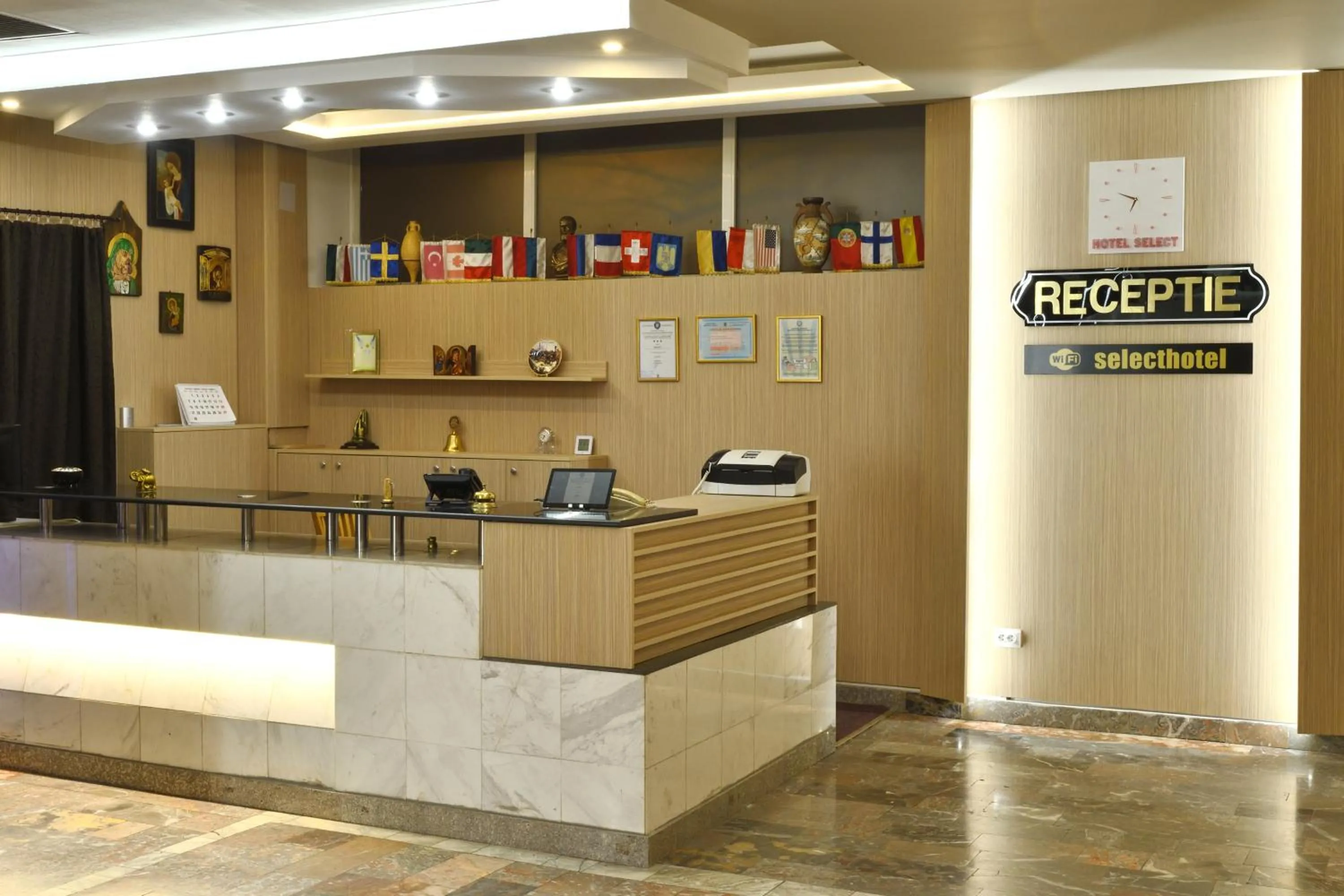 Lobby or reception in Hotel Select