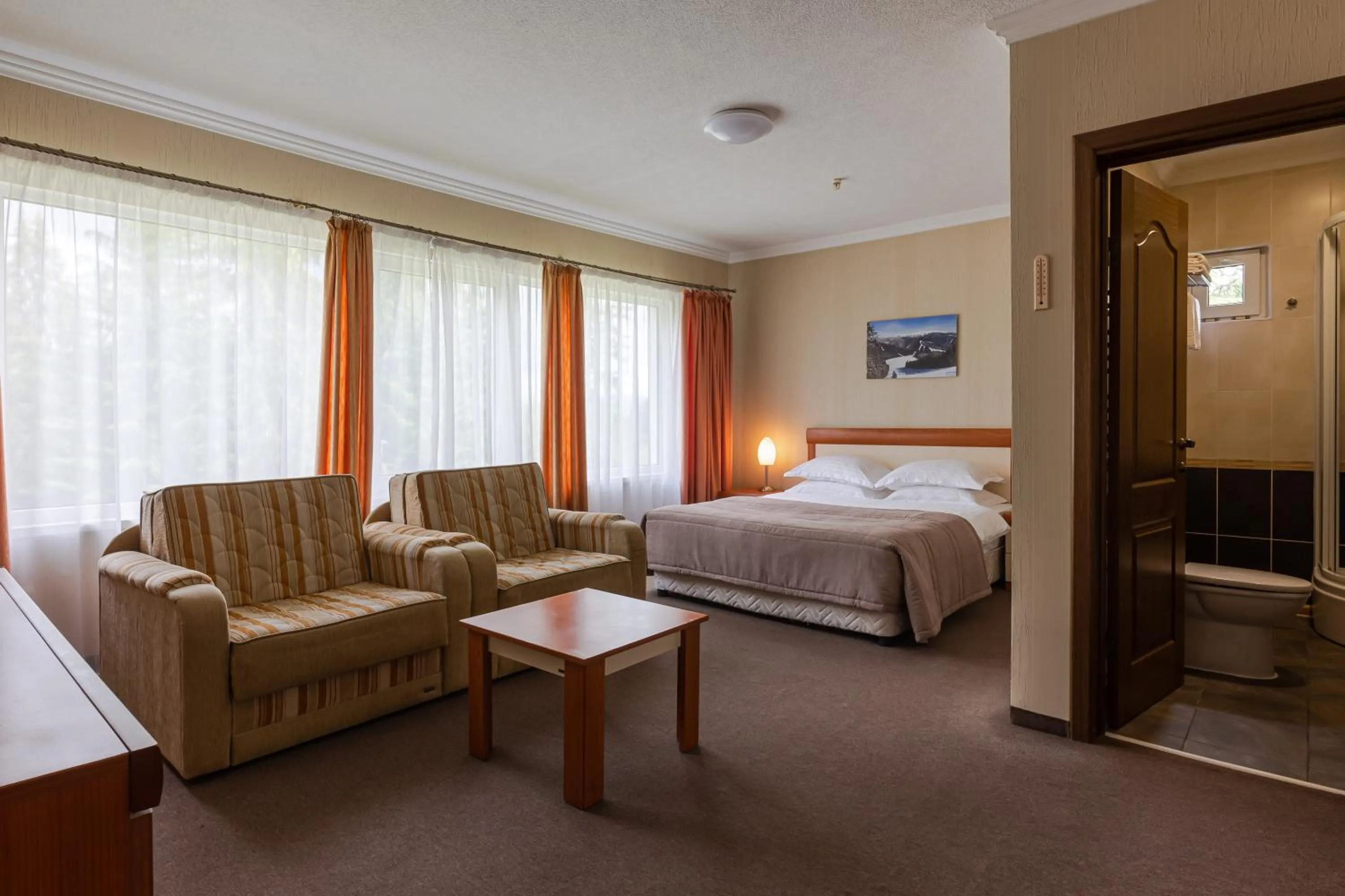 Superior Double Room in Bukovel Hotel
