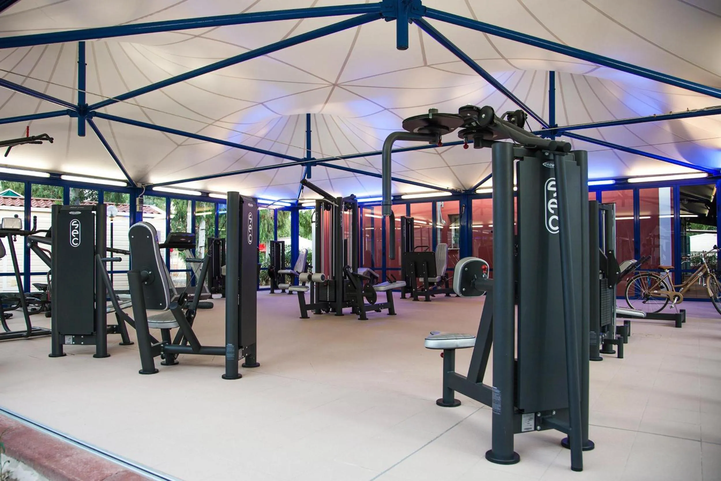 Fitness centre/facilities in Camping Village Laguna Blu
