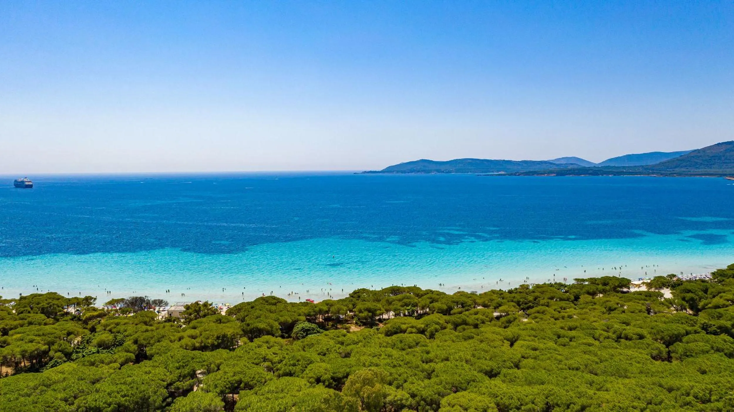 Sea view in Camping Village Laguna Blu