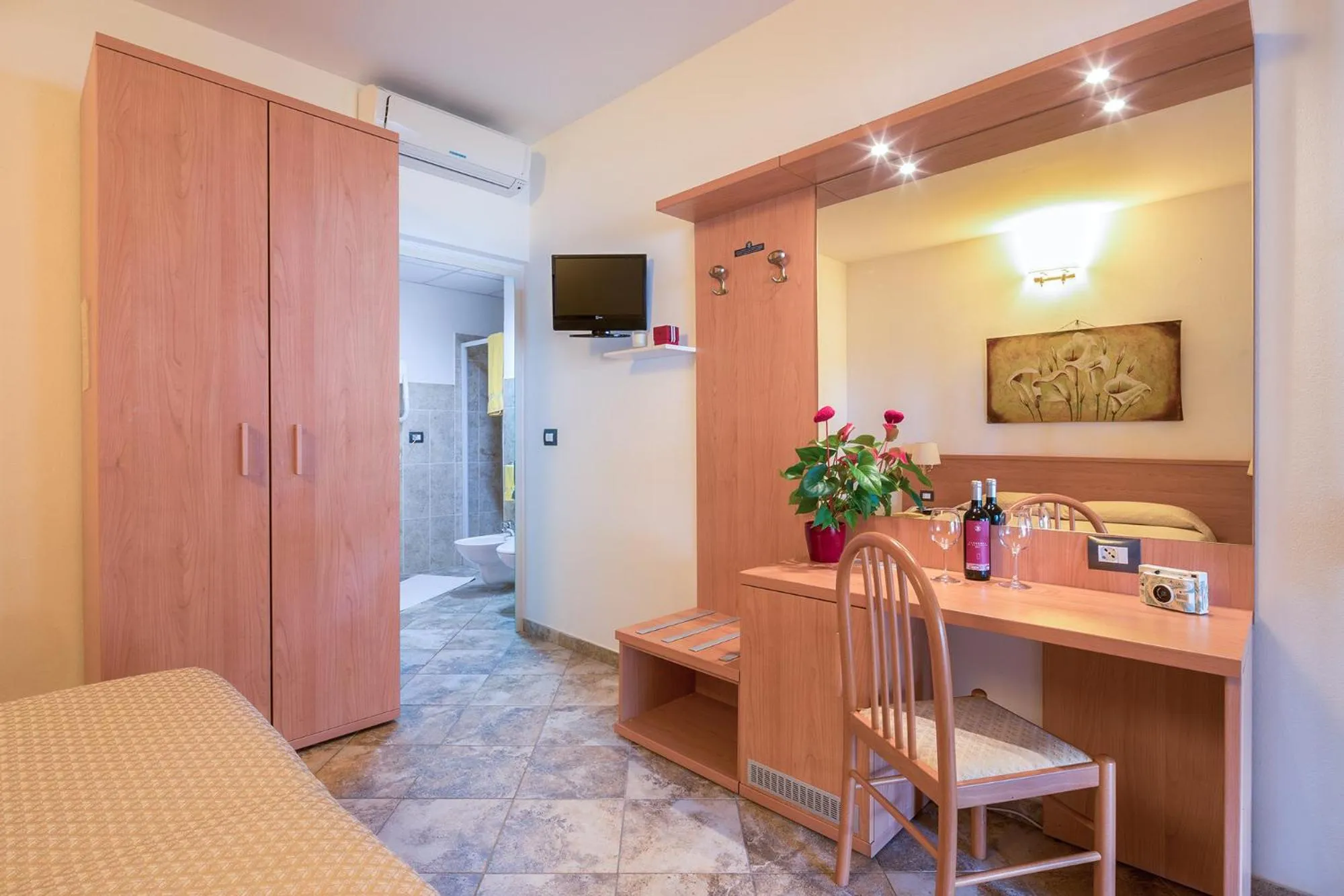 Bed in Camping Village Laguna Blu