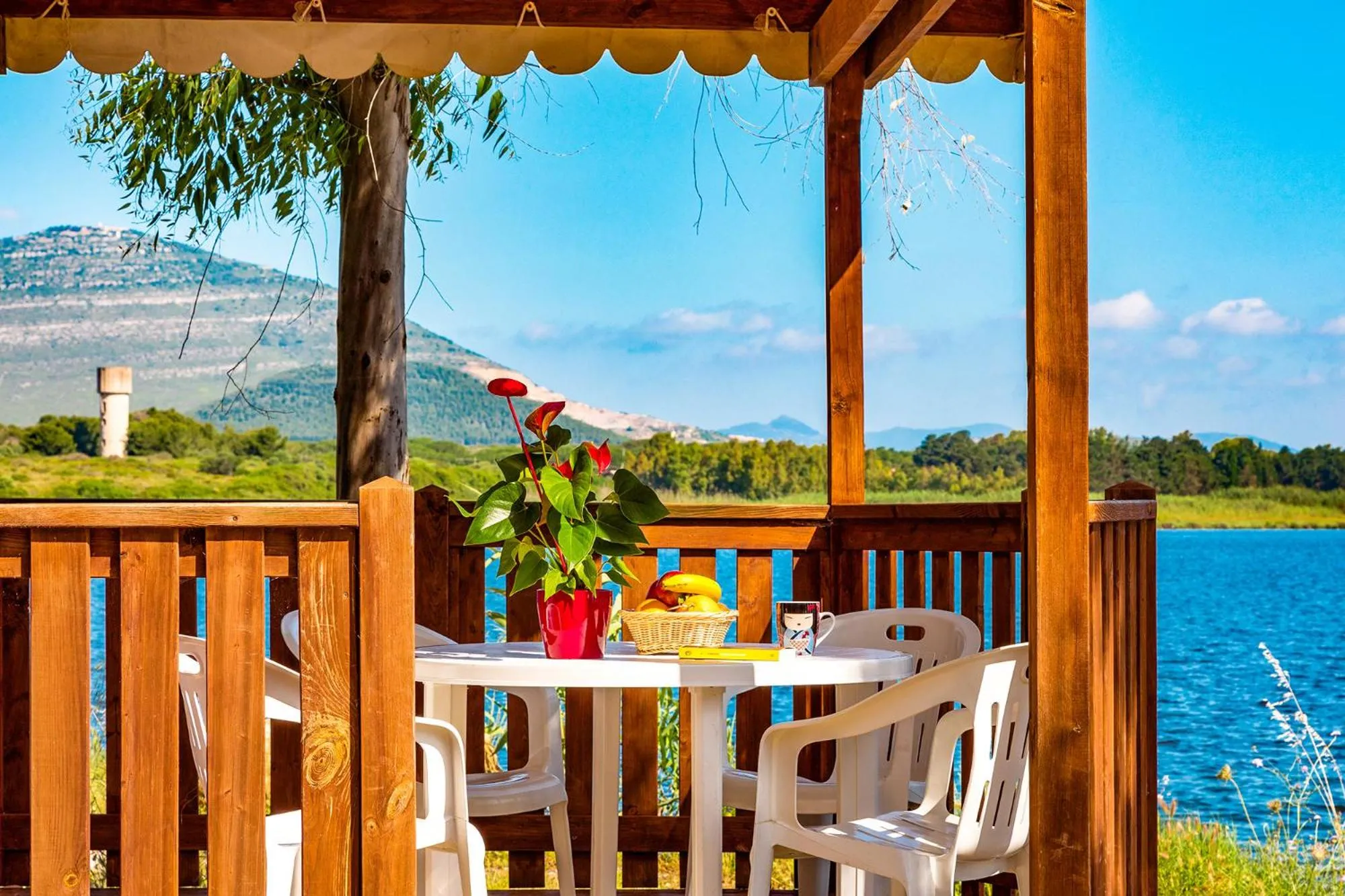 Patio in Camping Village Laguna Blu