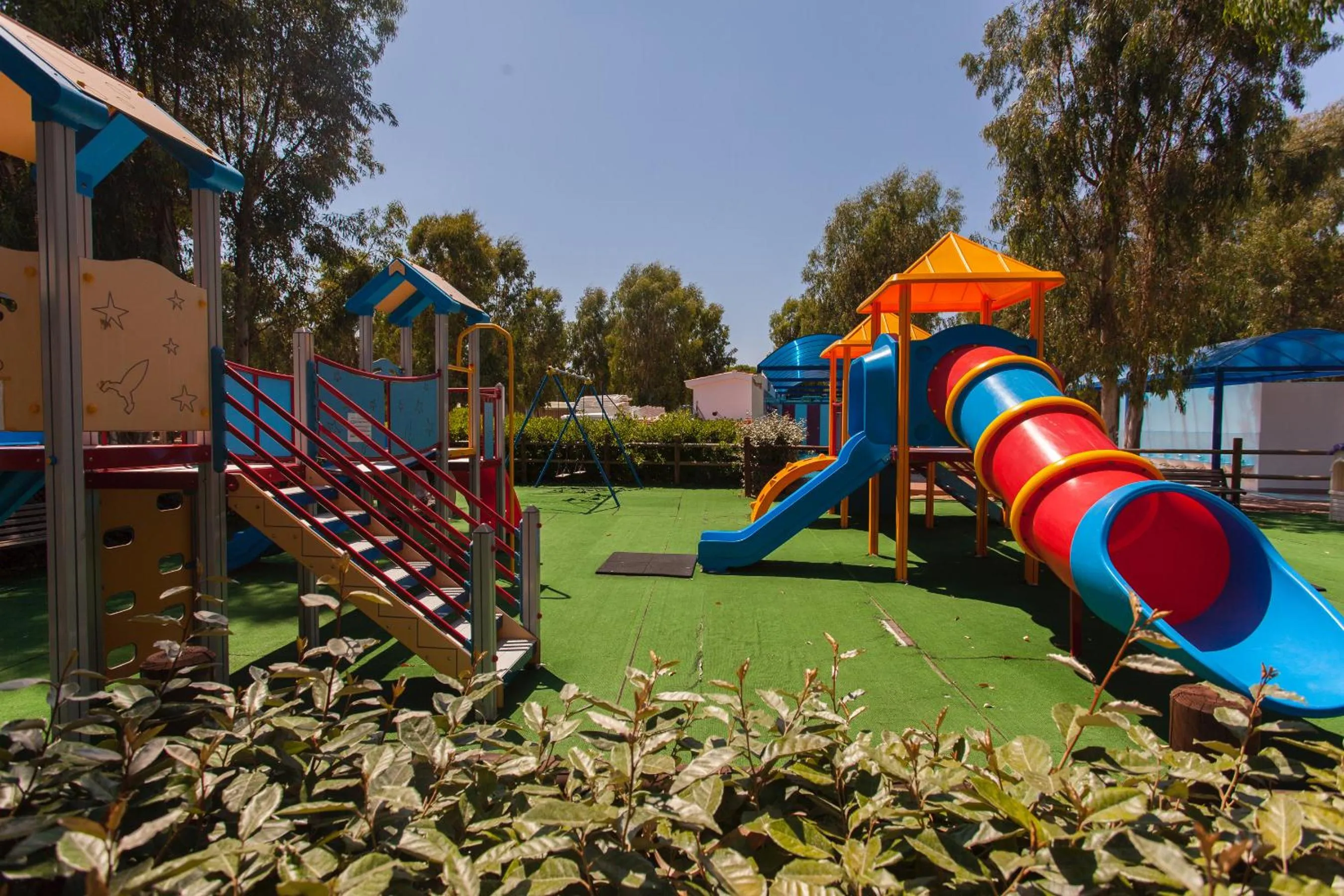 Children play ground in Camping Village Laguna Blu