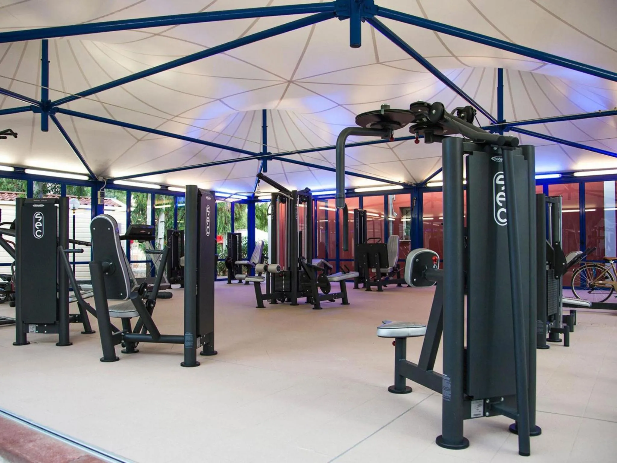 Fitness centre/facilities in Camping Village Laguna Blu