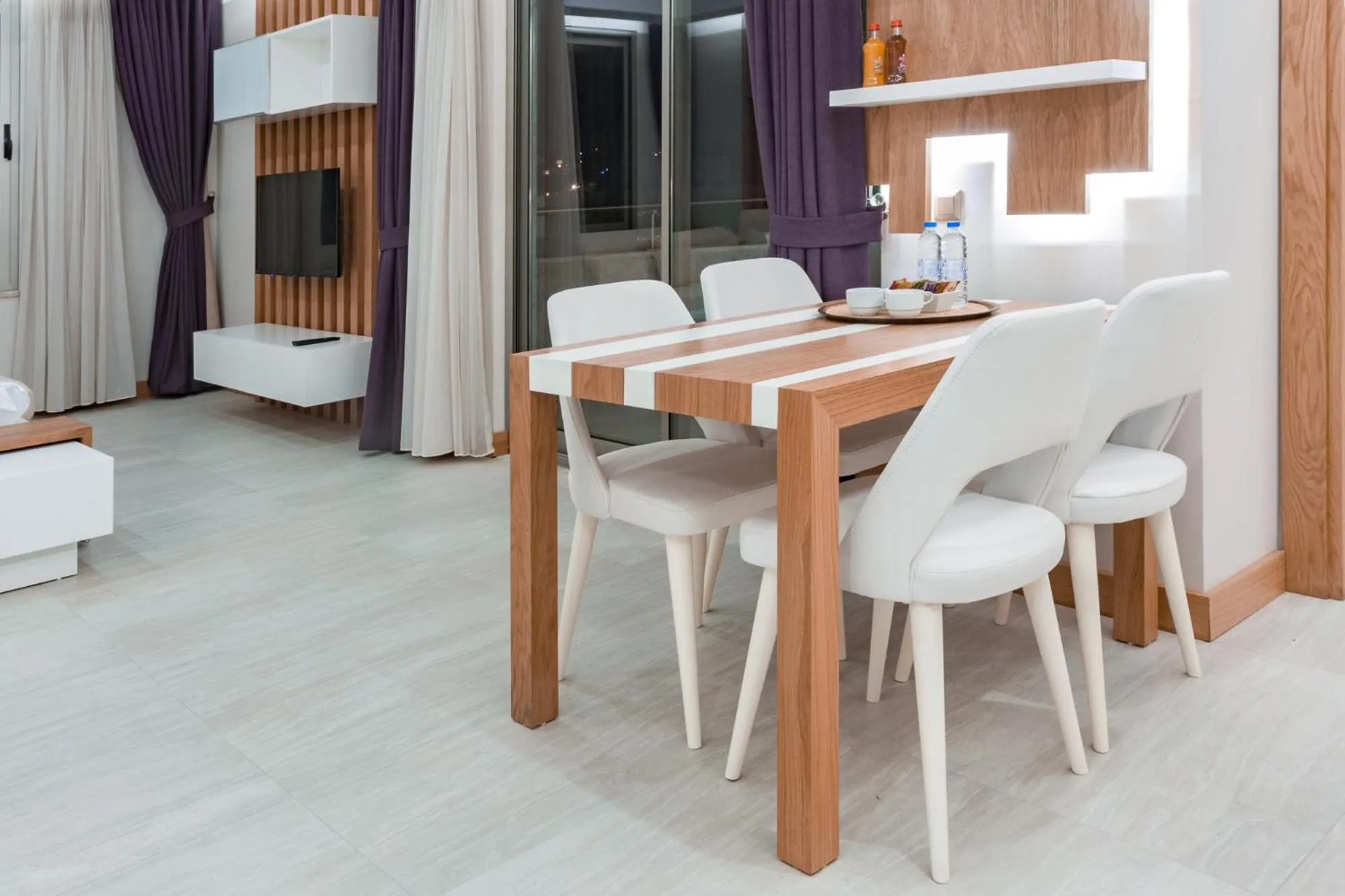 Dining area in Graf Victor Hotel