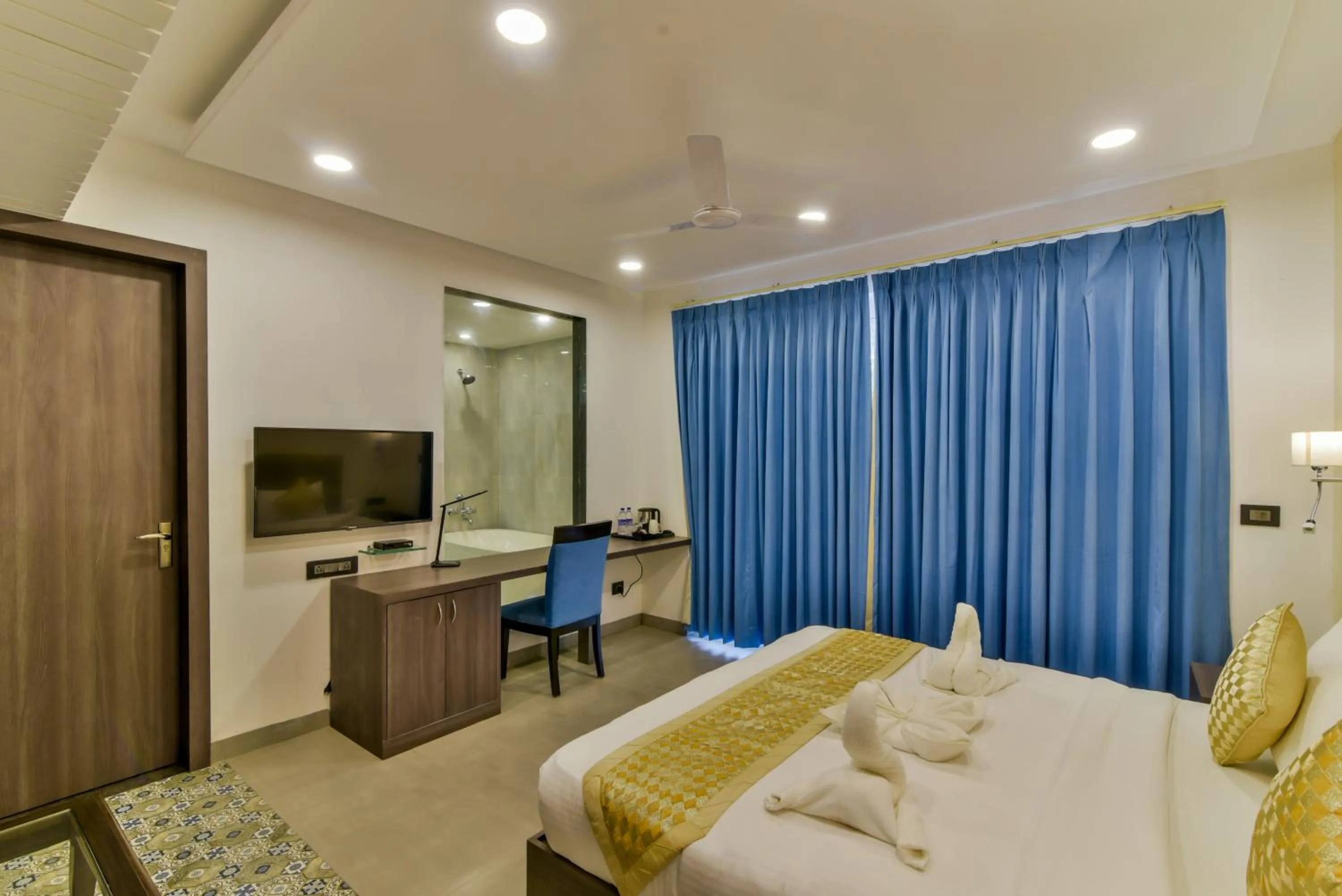 Bed in Ramatan Resort