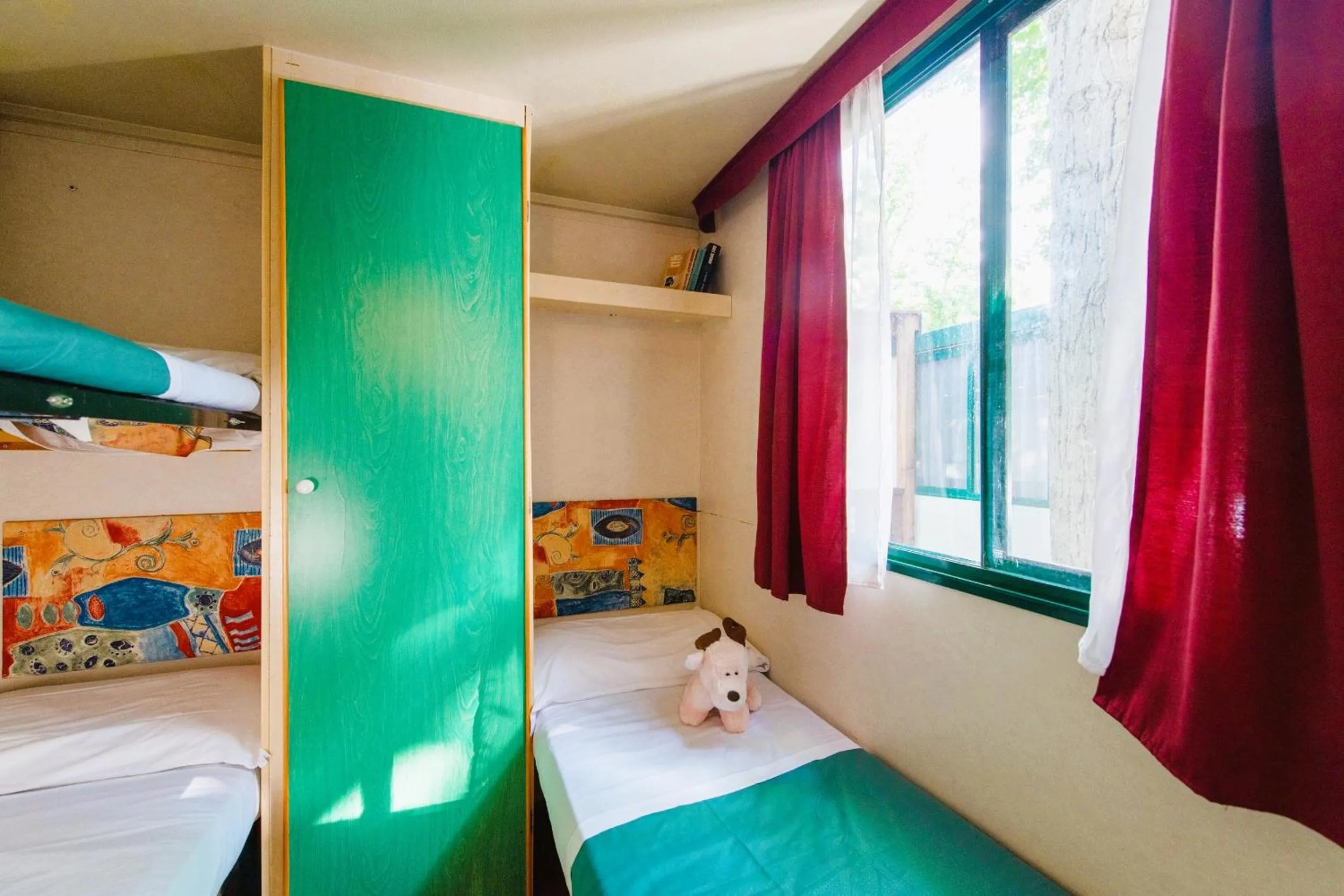 Bed in Camping Village Punta Navaccia