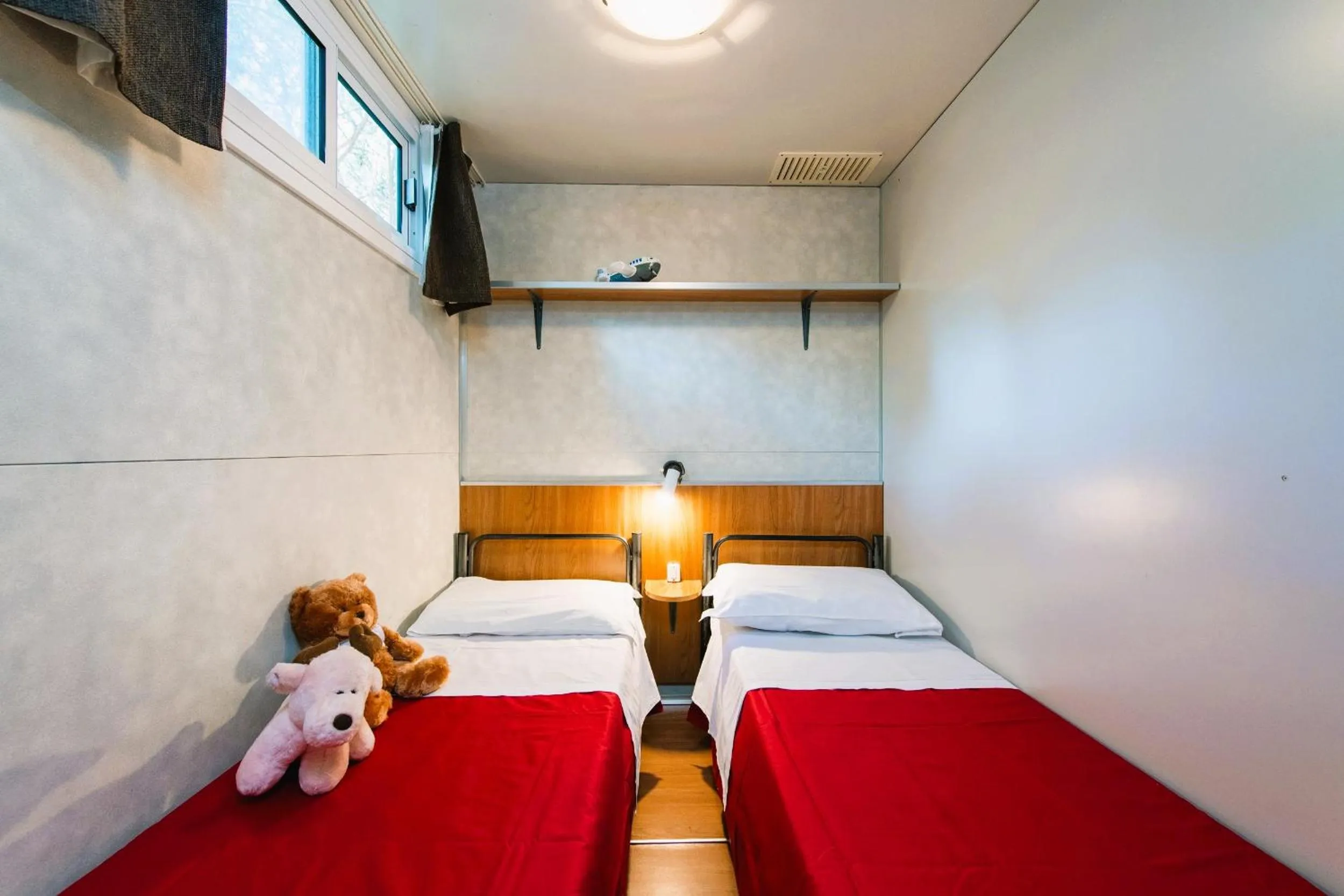 Bedroom, Bed in Camping Village Punta Navaccia